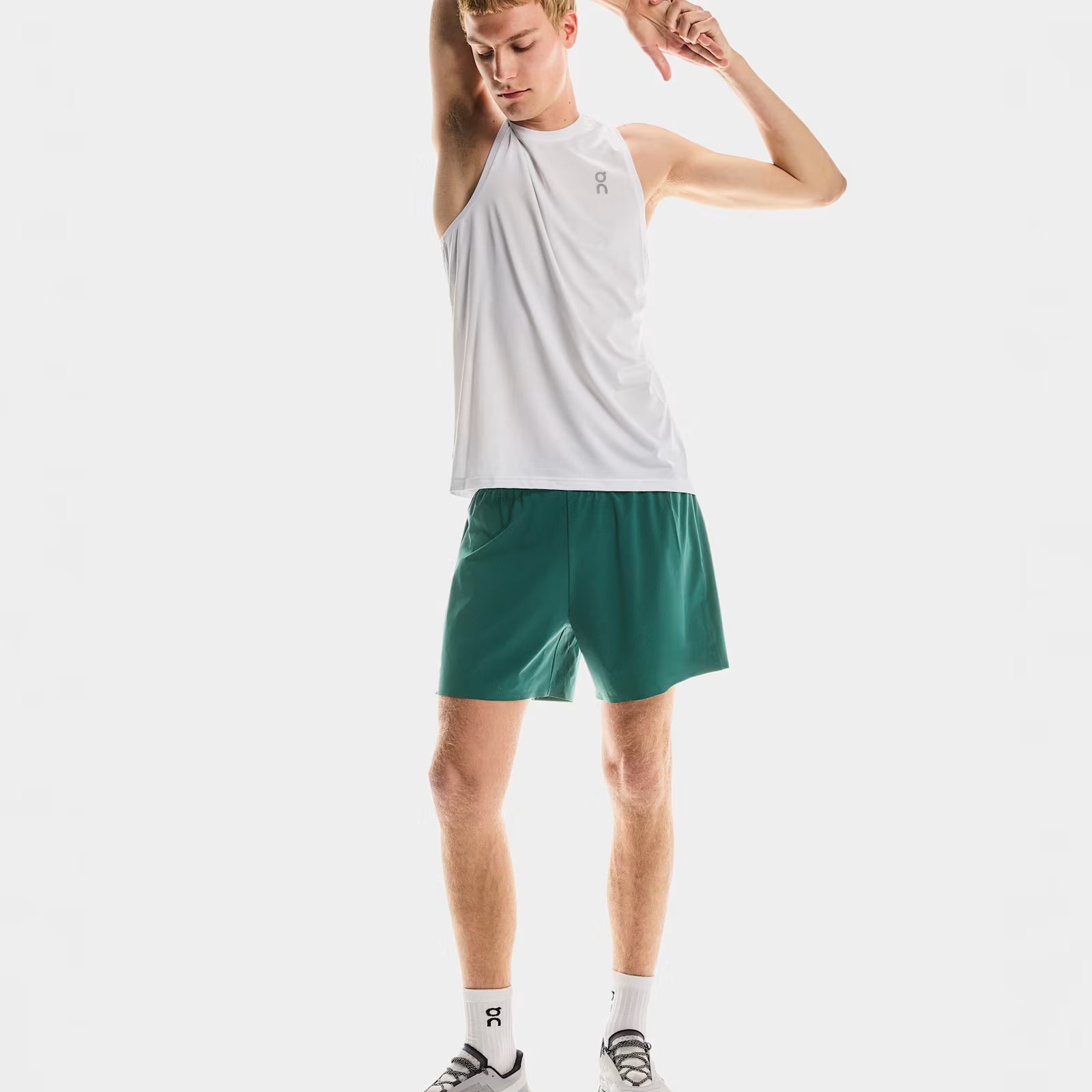 On 5" Performance Shorts Spirulina