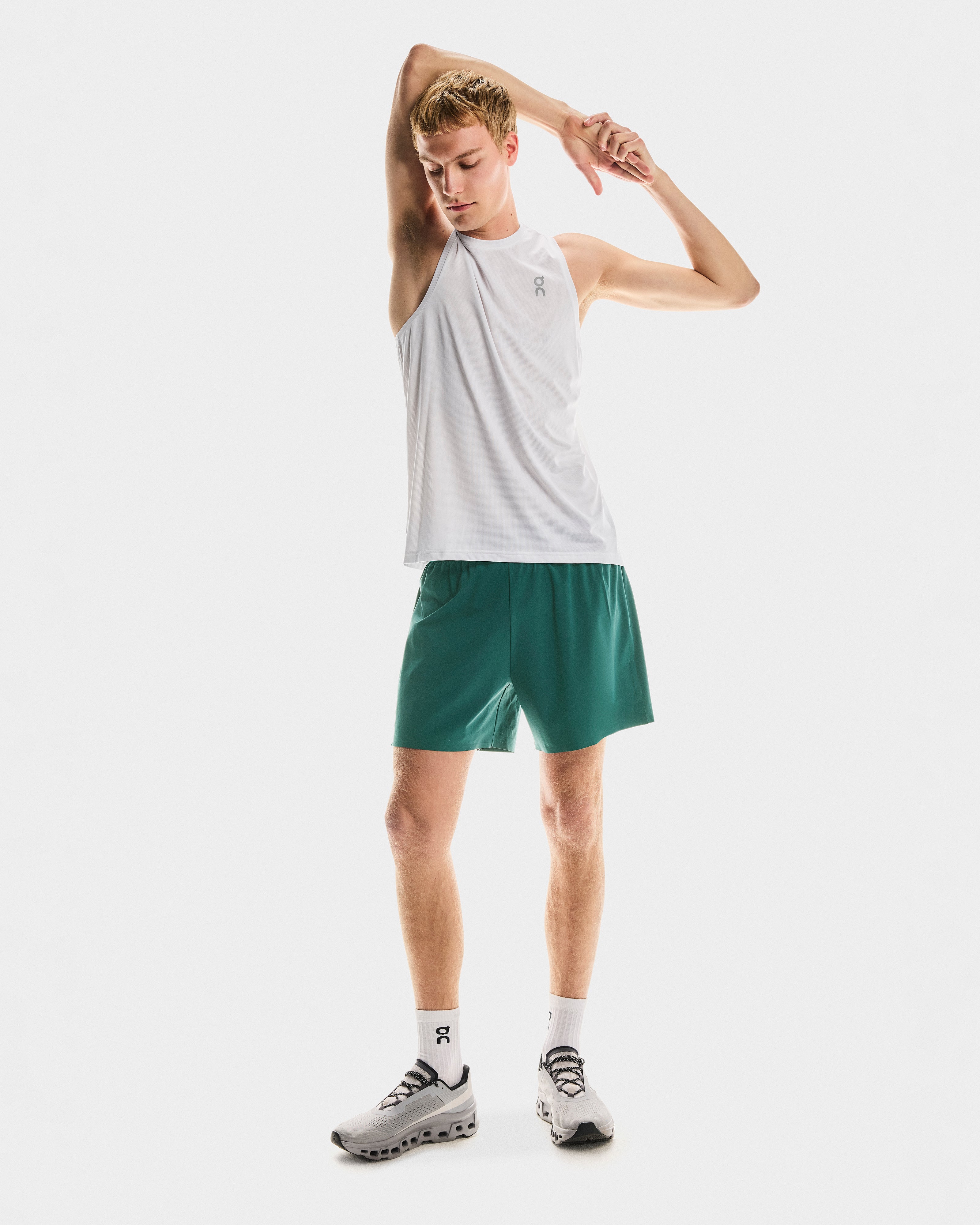 On 5" Performance Shorts Spirulina