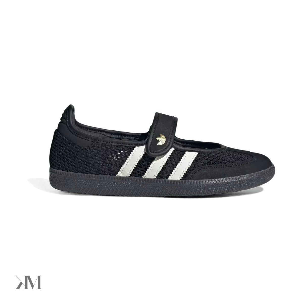 Adidas Samba Jane Core Black Off White Gold Metallic