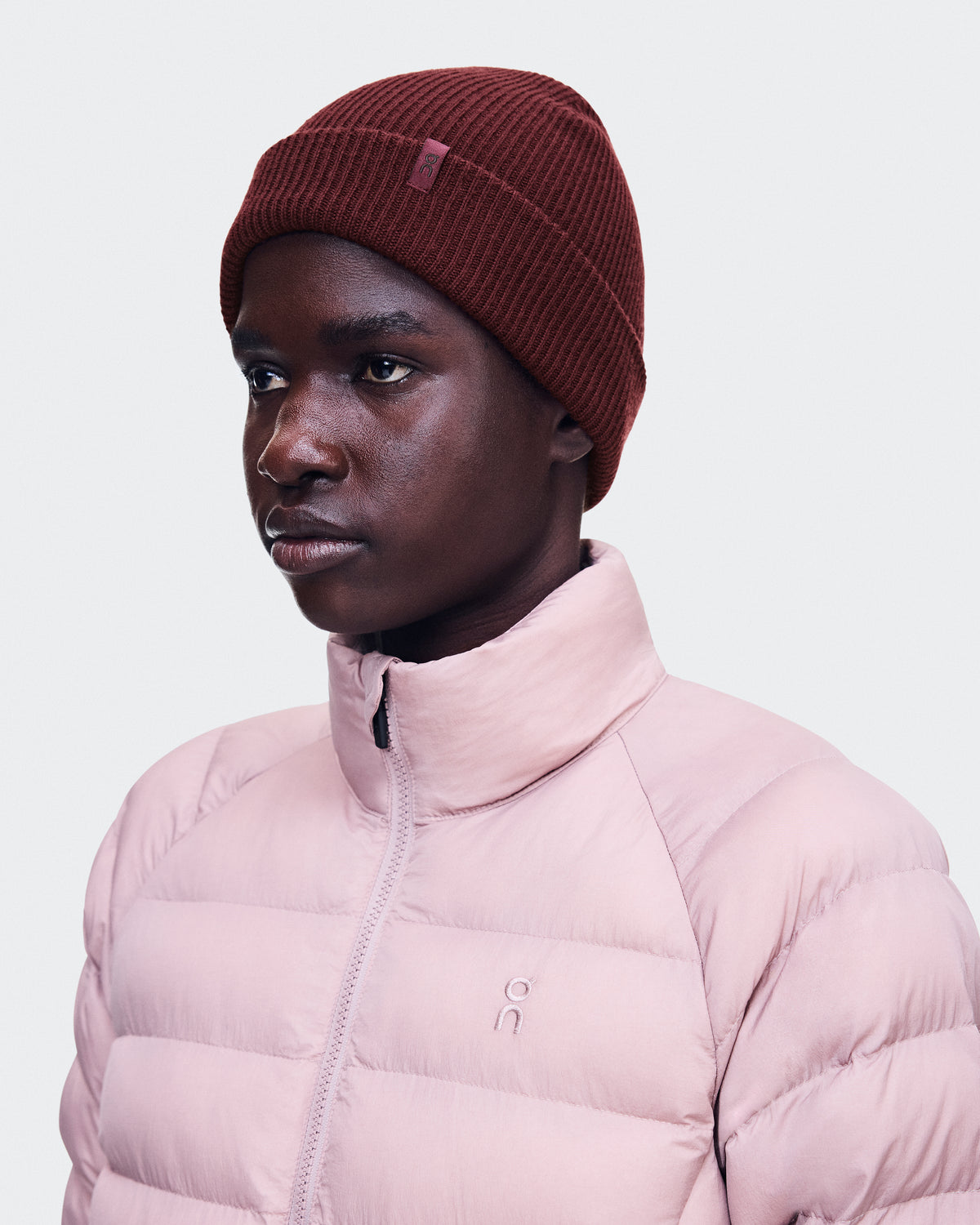 On Merino Beanie Maroon