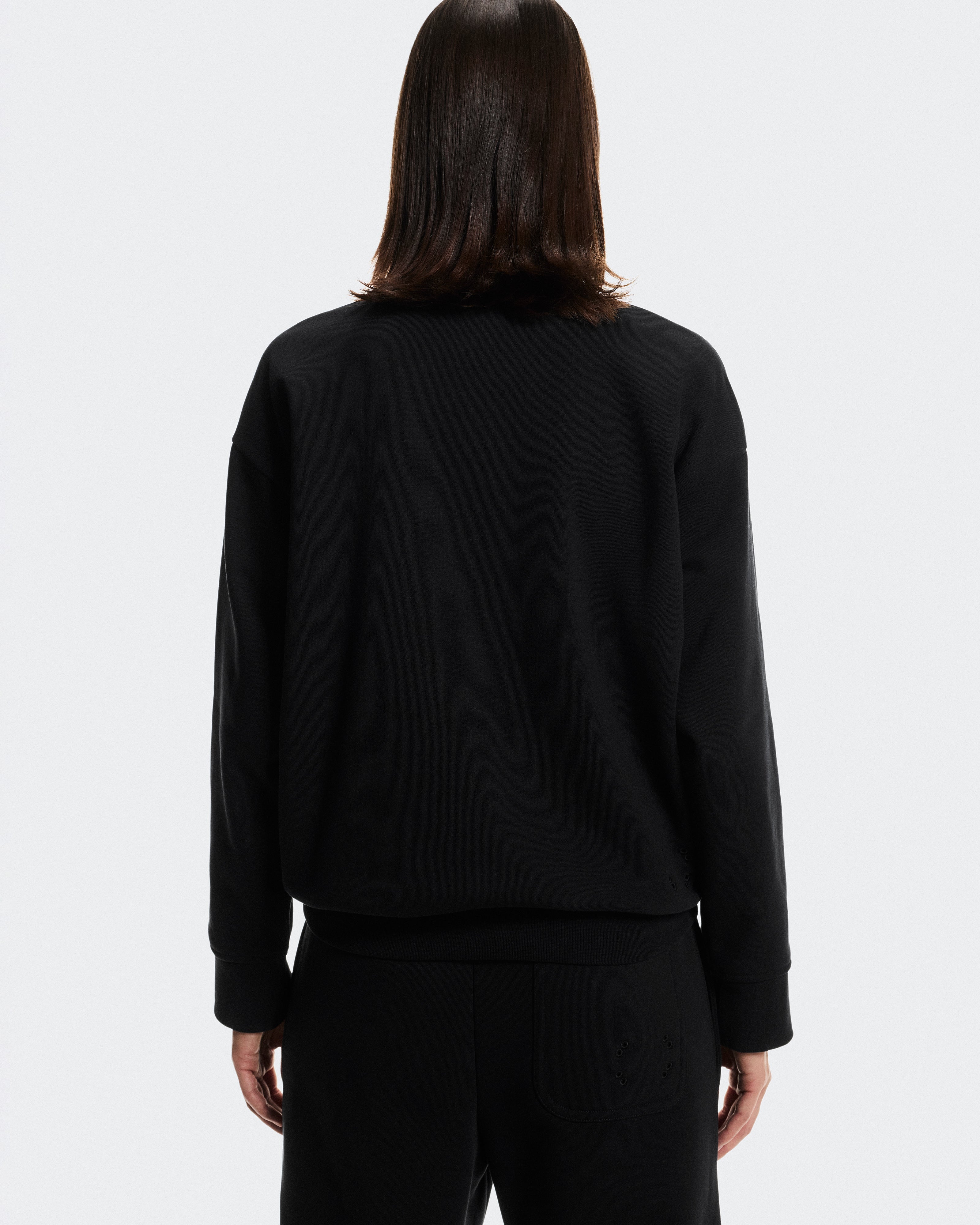 On Club Collective 1/4 Zip Black (Women'S)