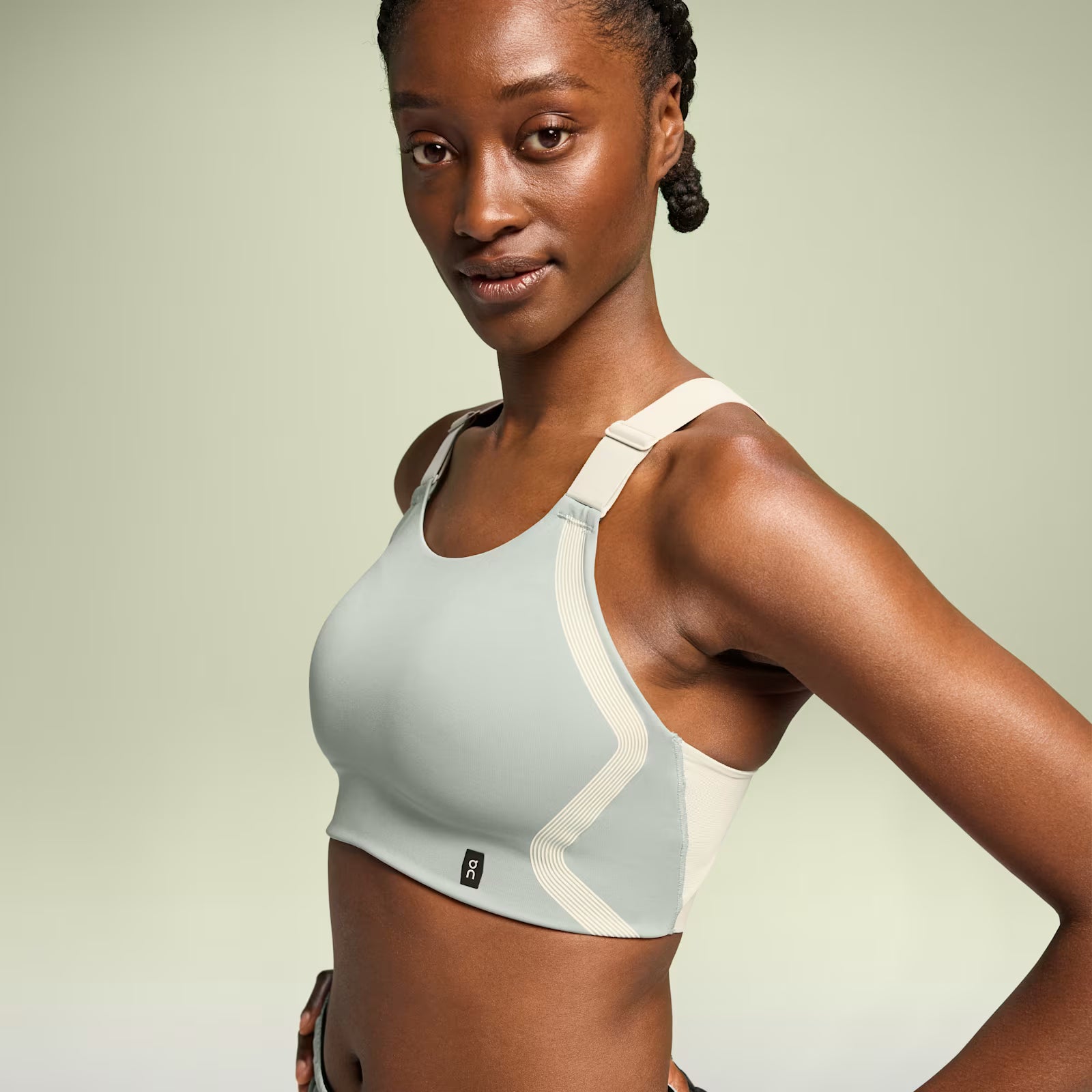 On Performance Flex Bra Cobble | Glacier (Women'S)