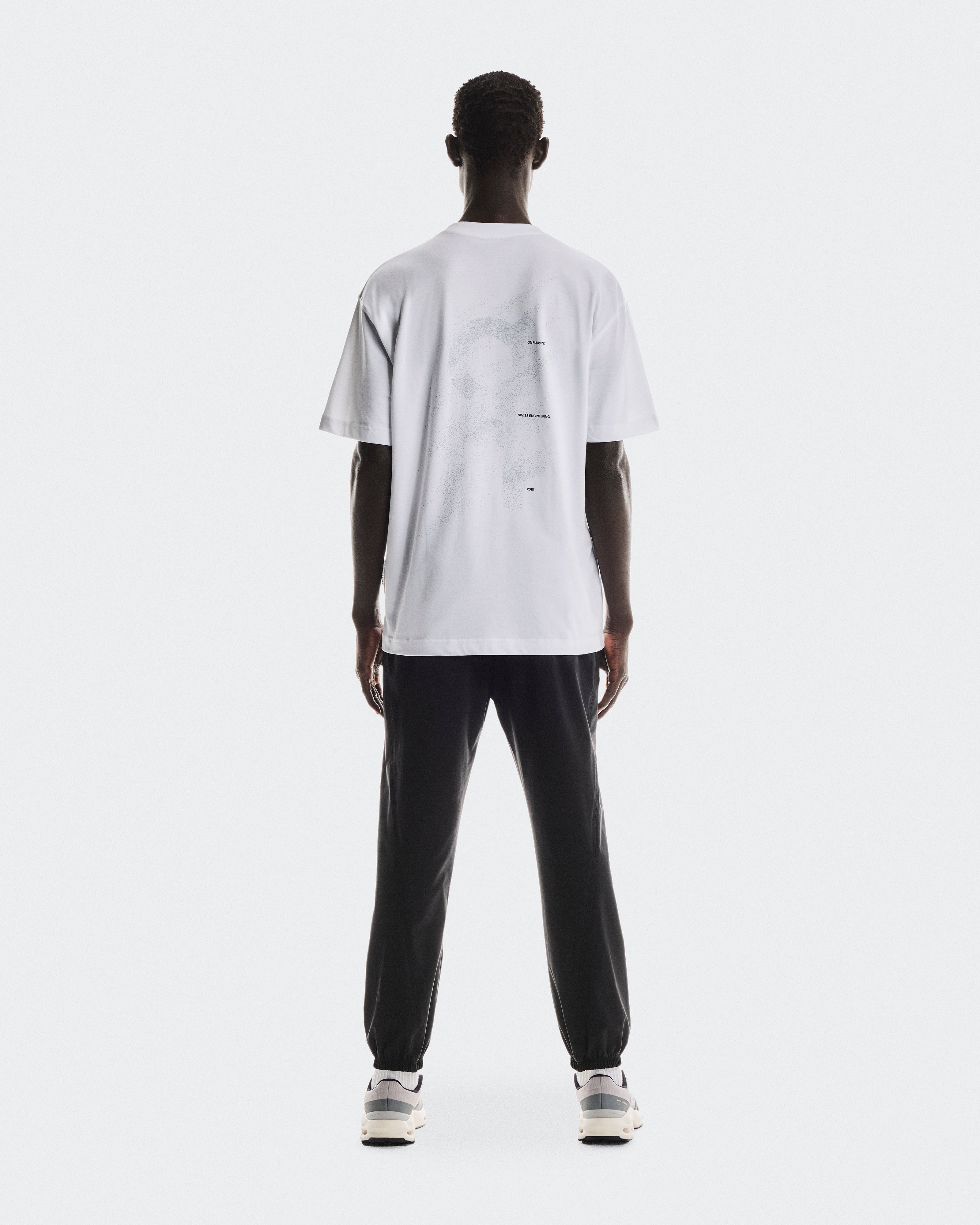 On Club T Graphic White | Blue