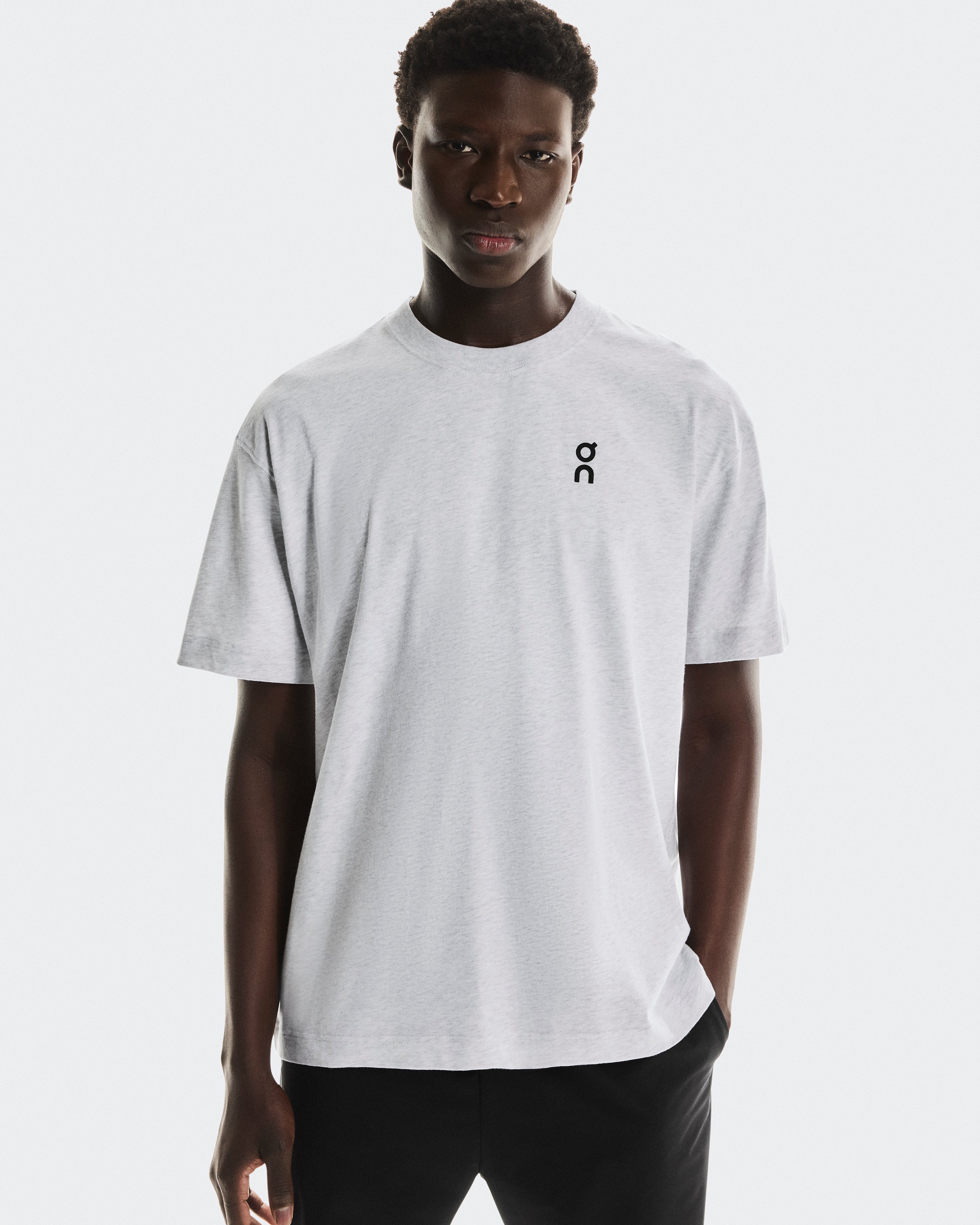 On Club-T Court Heather Gray | Pink