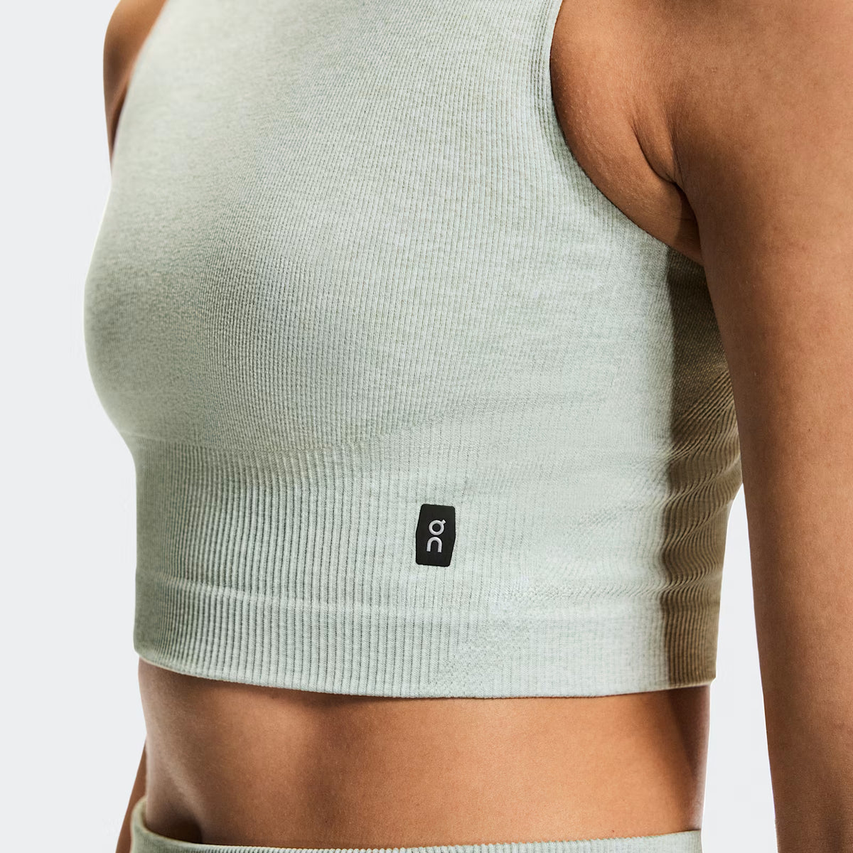 On Studio Knit Crop Mineral Heather (Women'S)