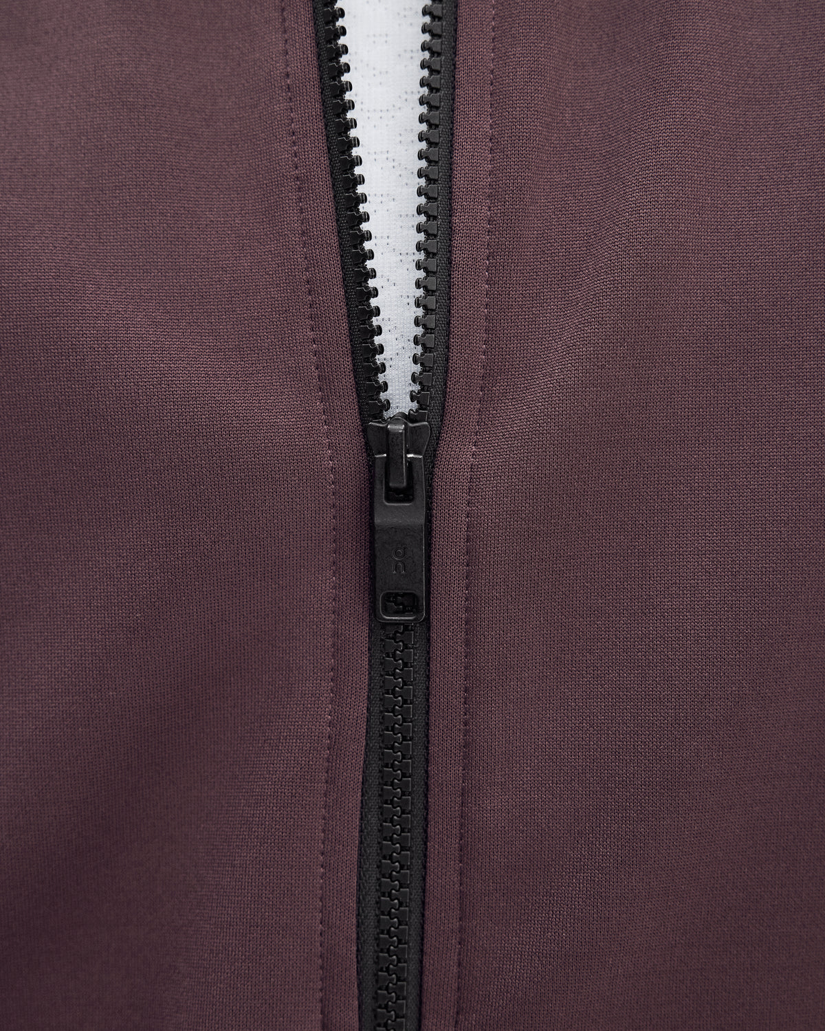 On Courtside Full-Zip Mulberry