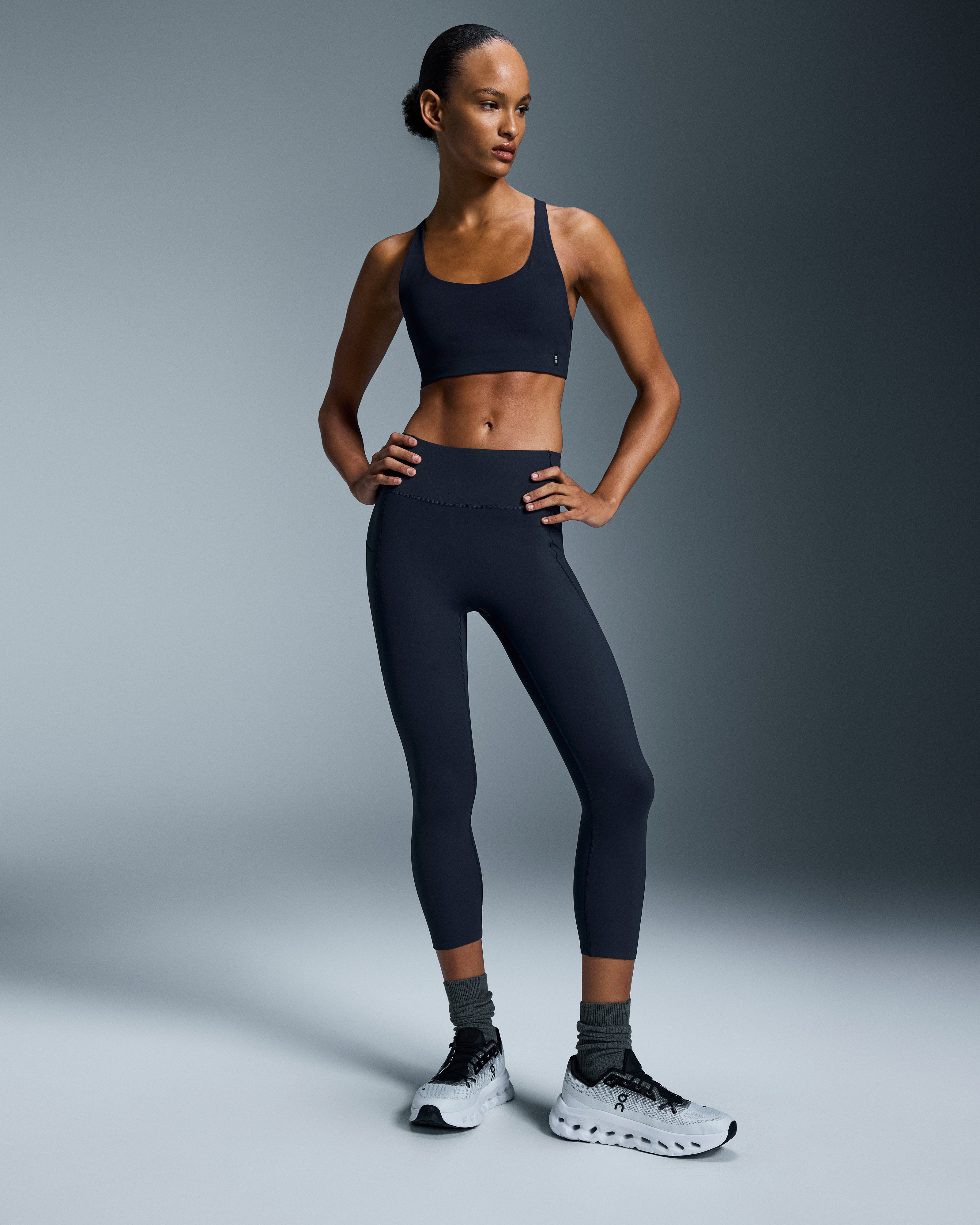 On Studio Tights 7/8 Midnight (Women'S)