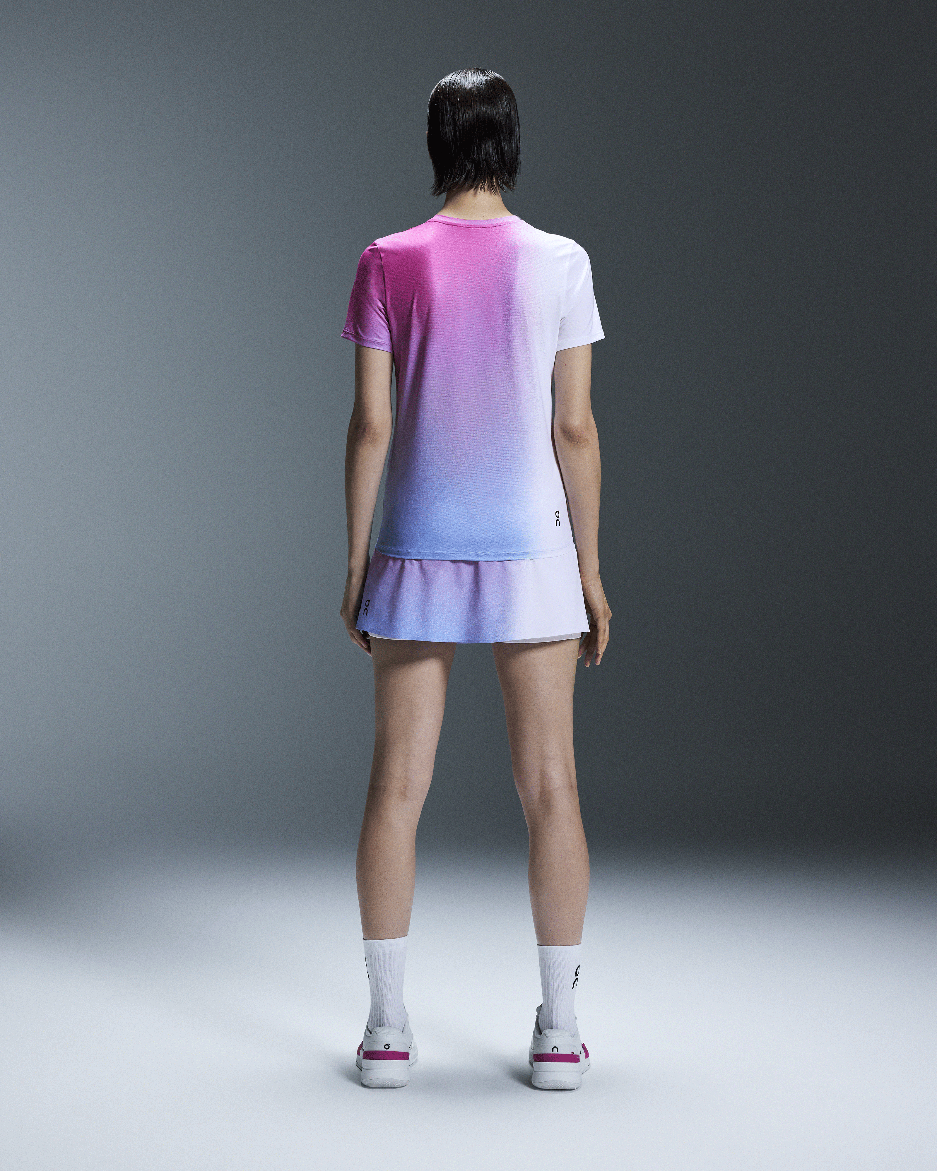 On Court Skirt White | Pink (Women'S)