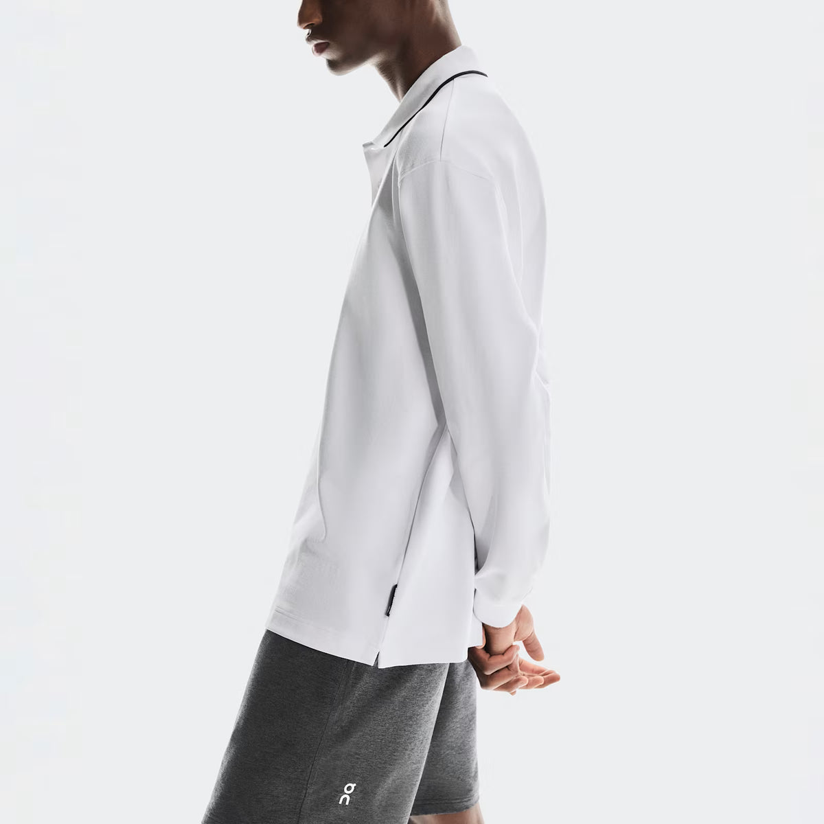 On Courtside Shorts Slate