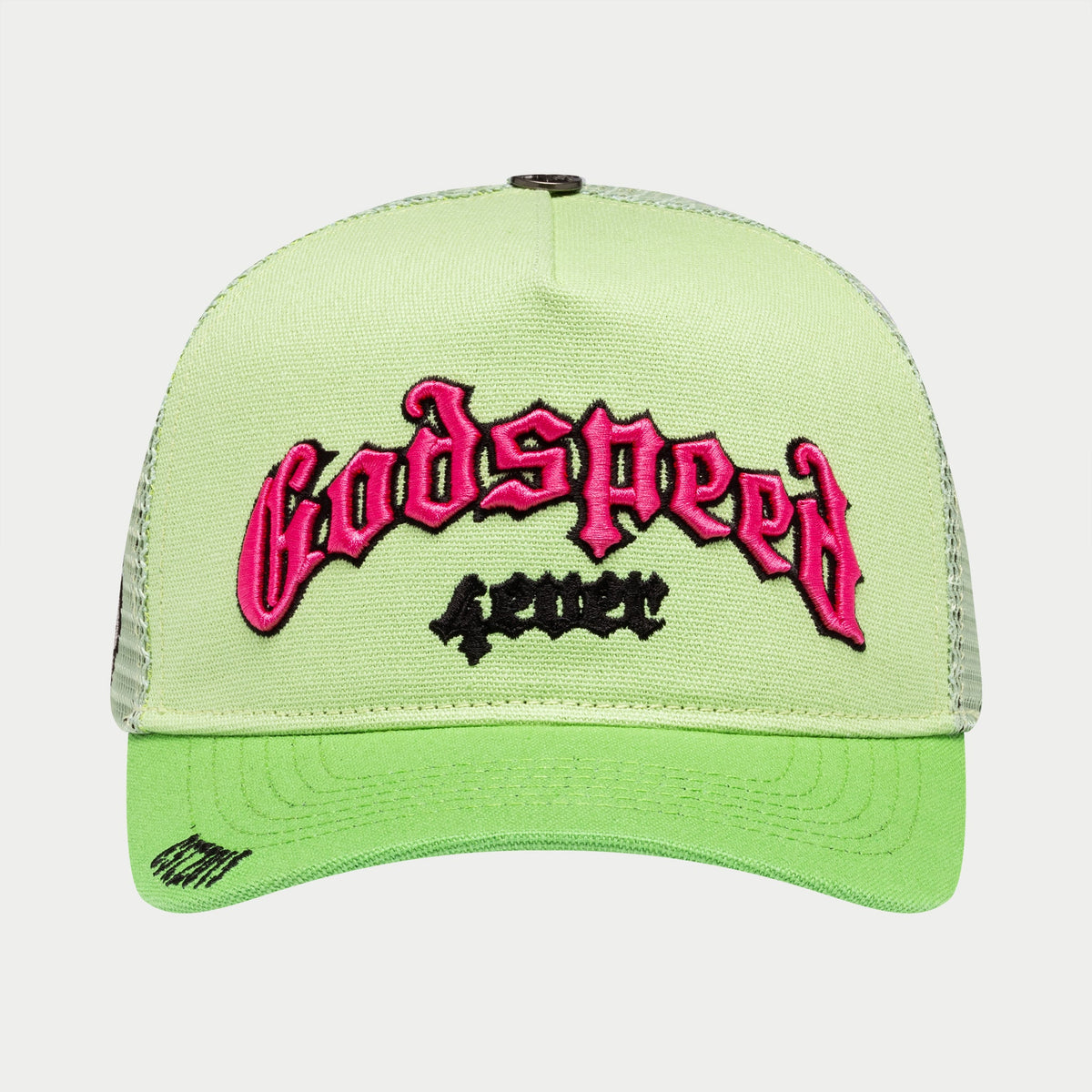Godspeed Gs Forever Trucker Hat (Lime / Pink)