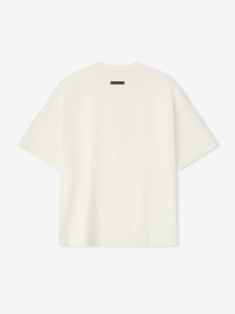 Essentials Ponte 90S Tee Ivory