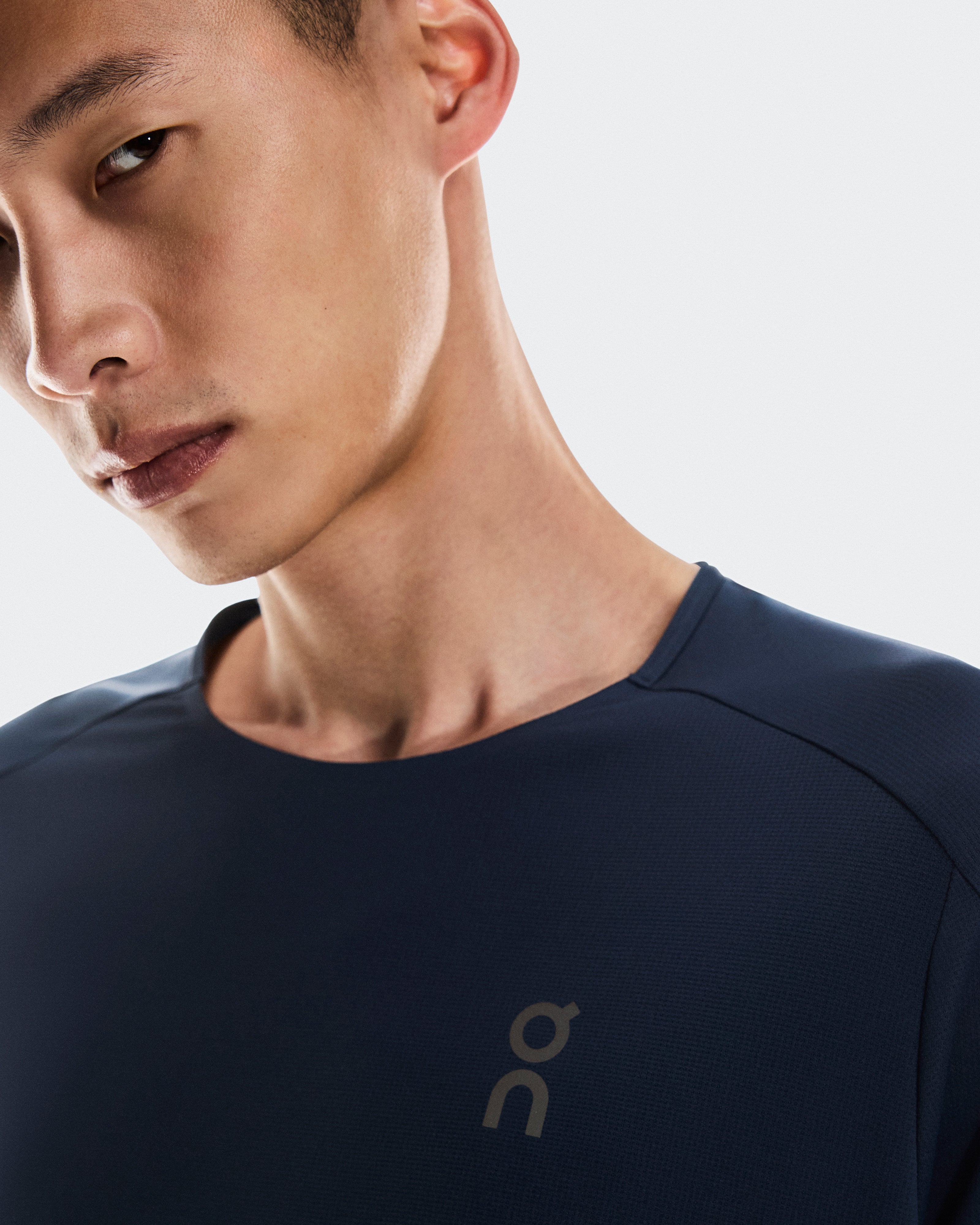 On Performance Long-T Navy | Black