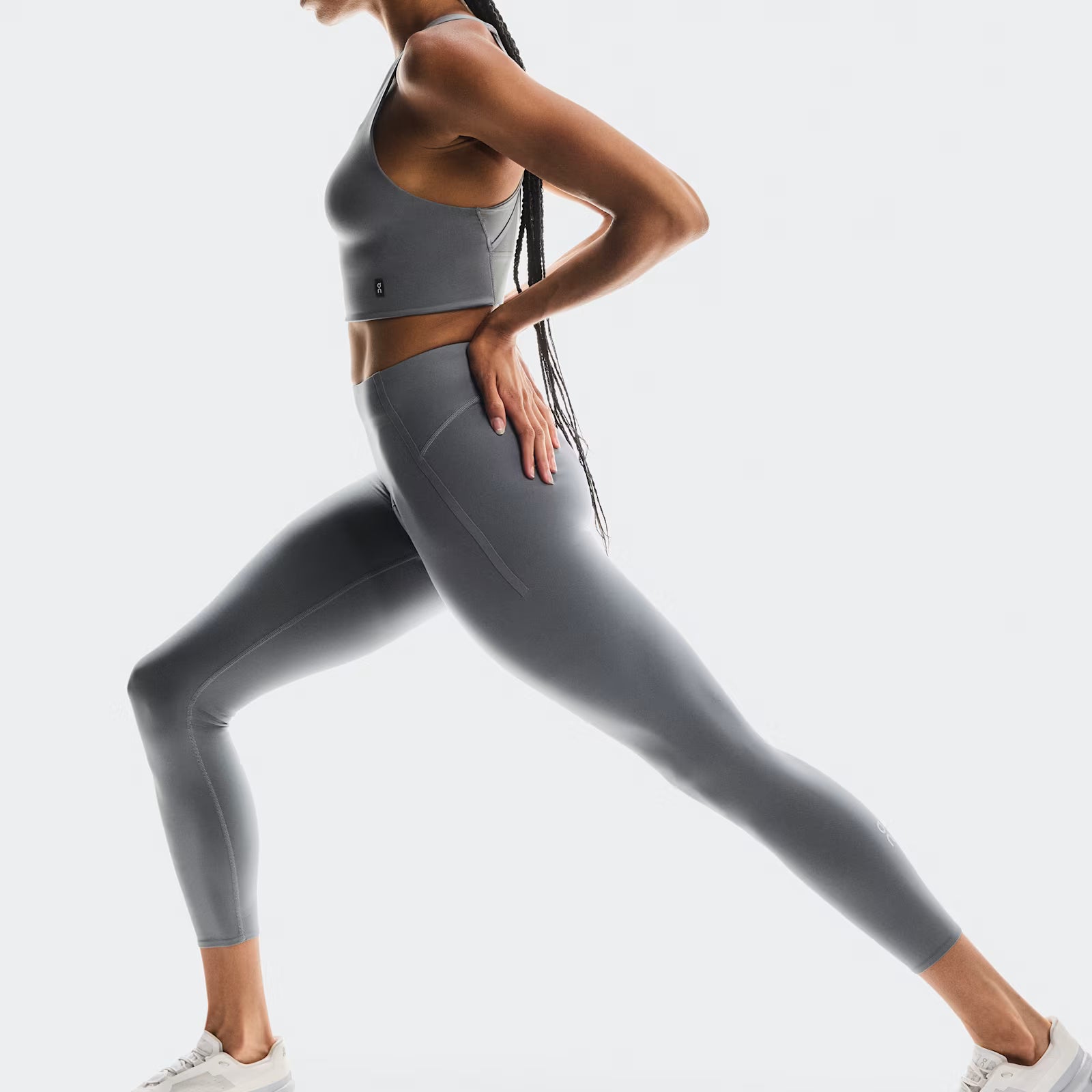 On Train Tights 7/8 Rock (Women'S)