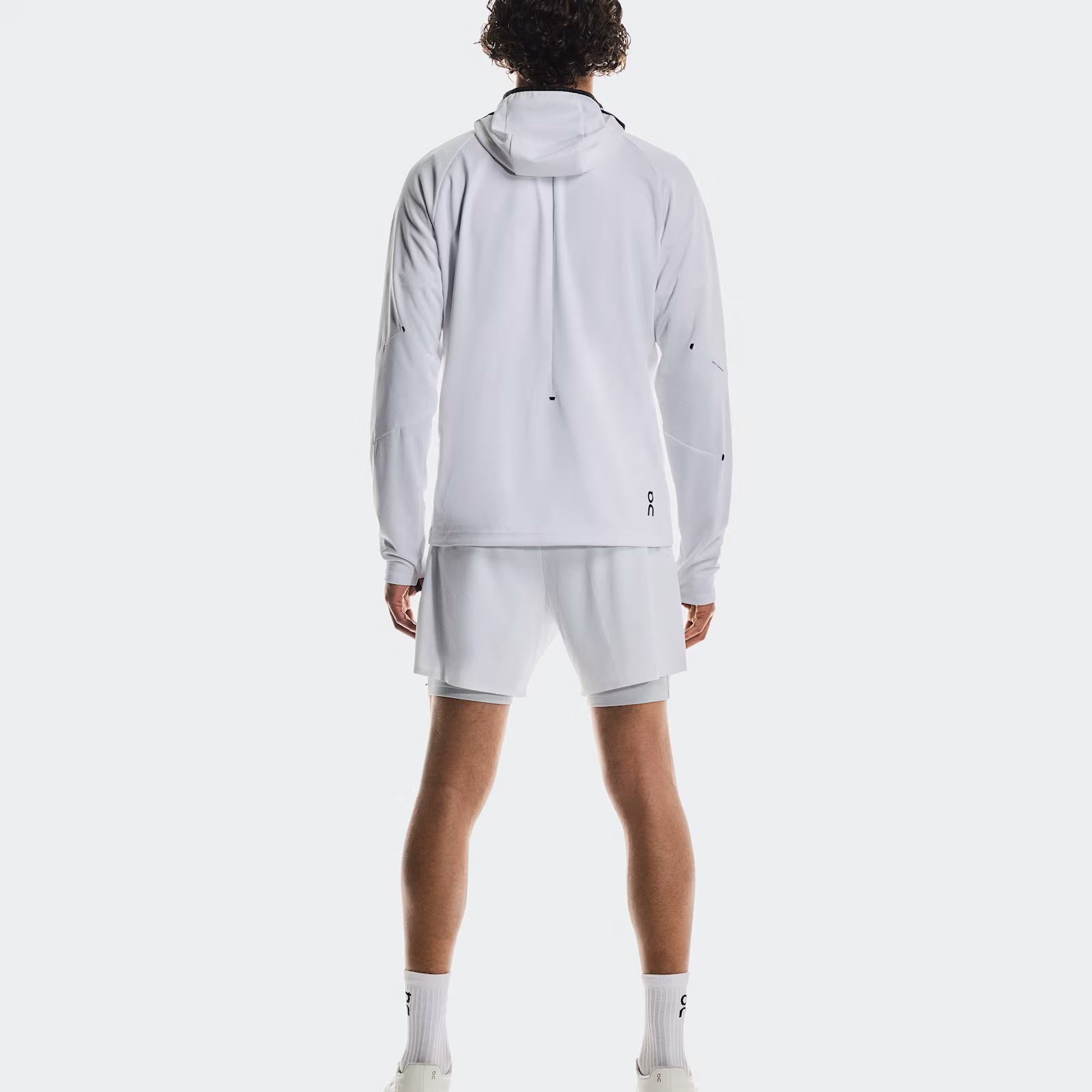 On 5" Performance 2/1 Shorts White | Glacier