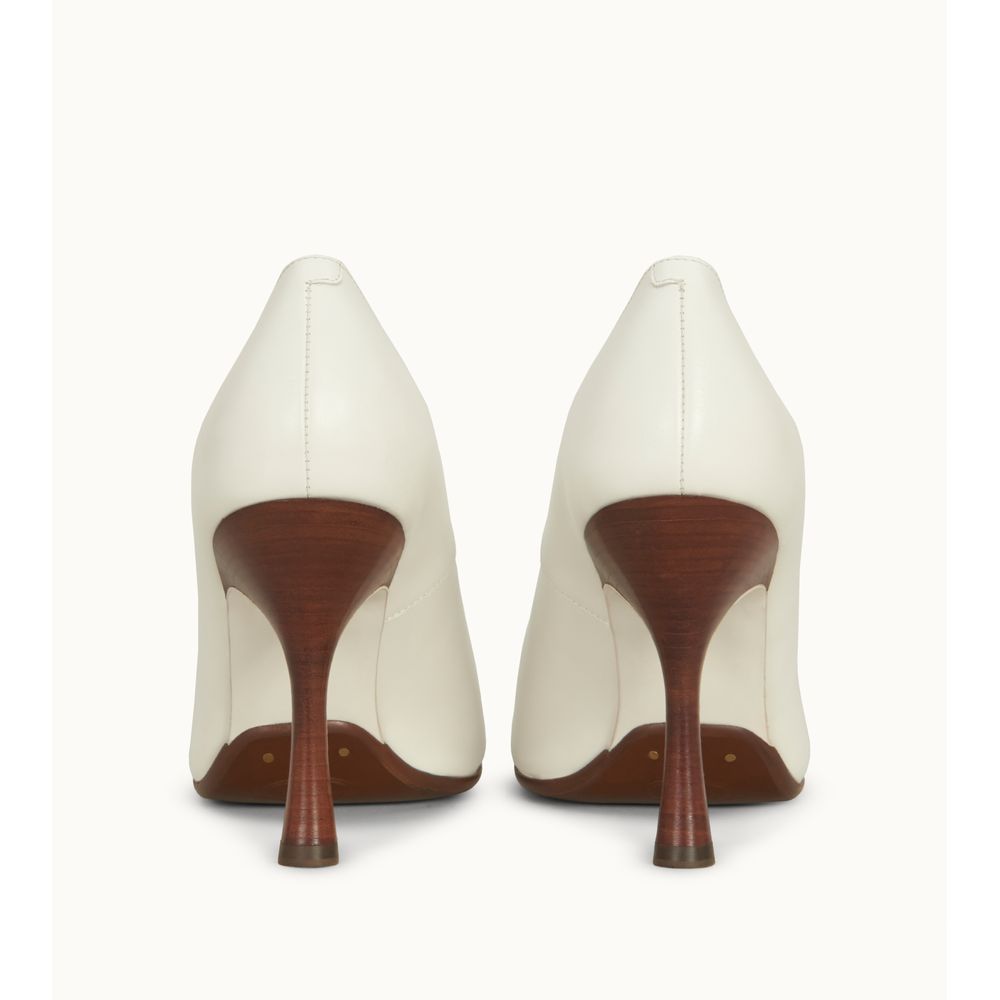 Tods Pumps In Leather White Womens