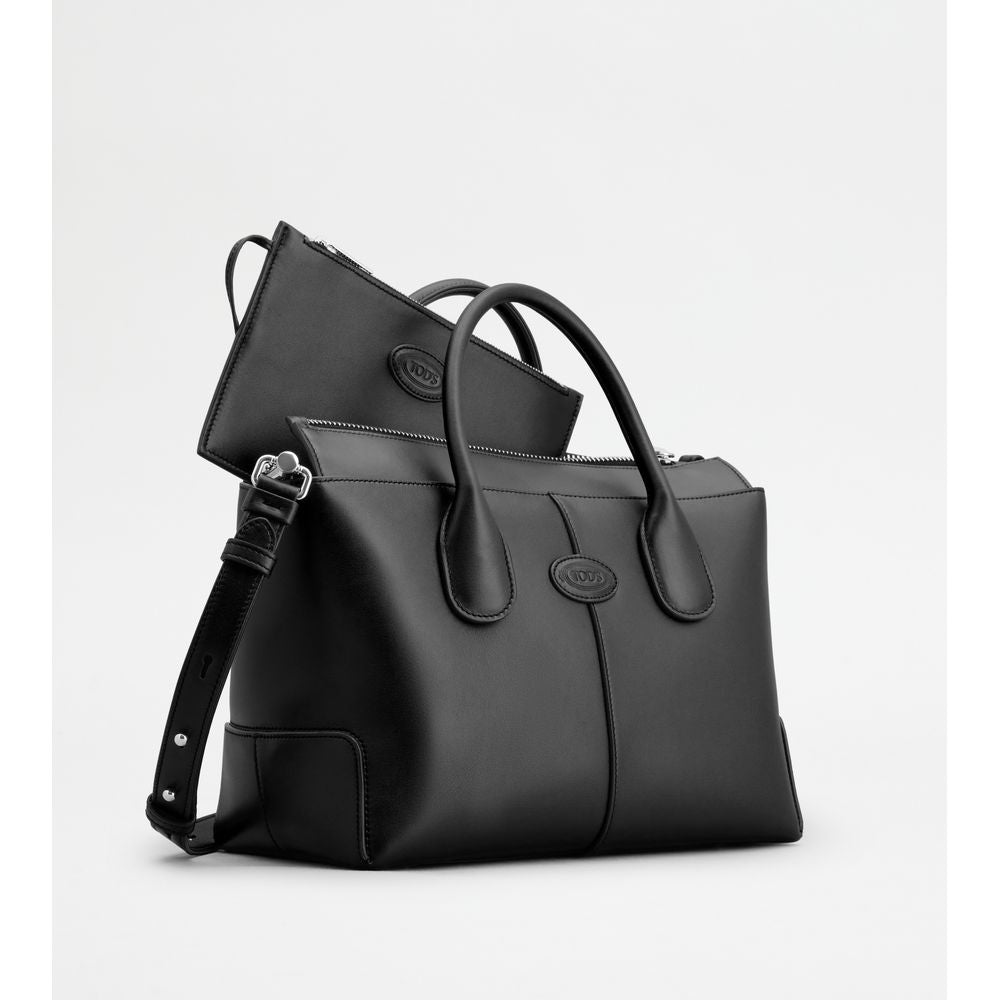 Tods Di Bag In Leather Small - Special Version Black