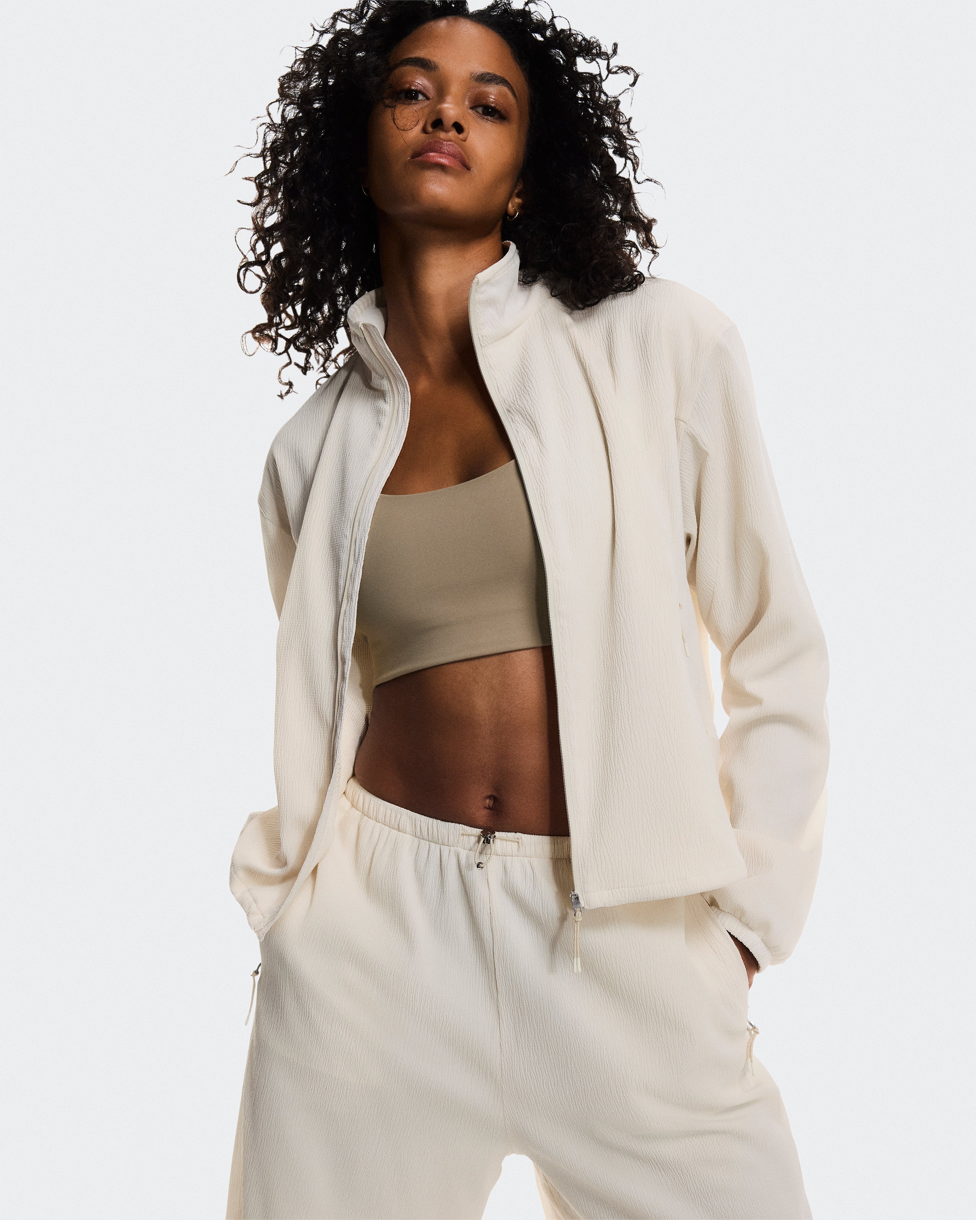 On Track Jacket Cream (Women'S)