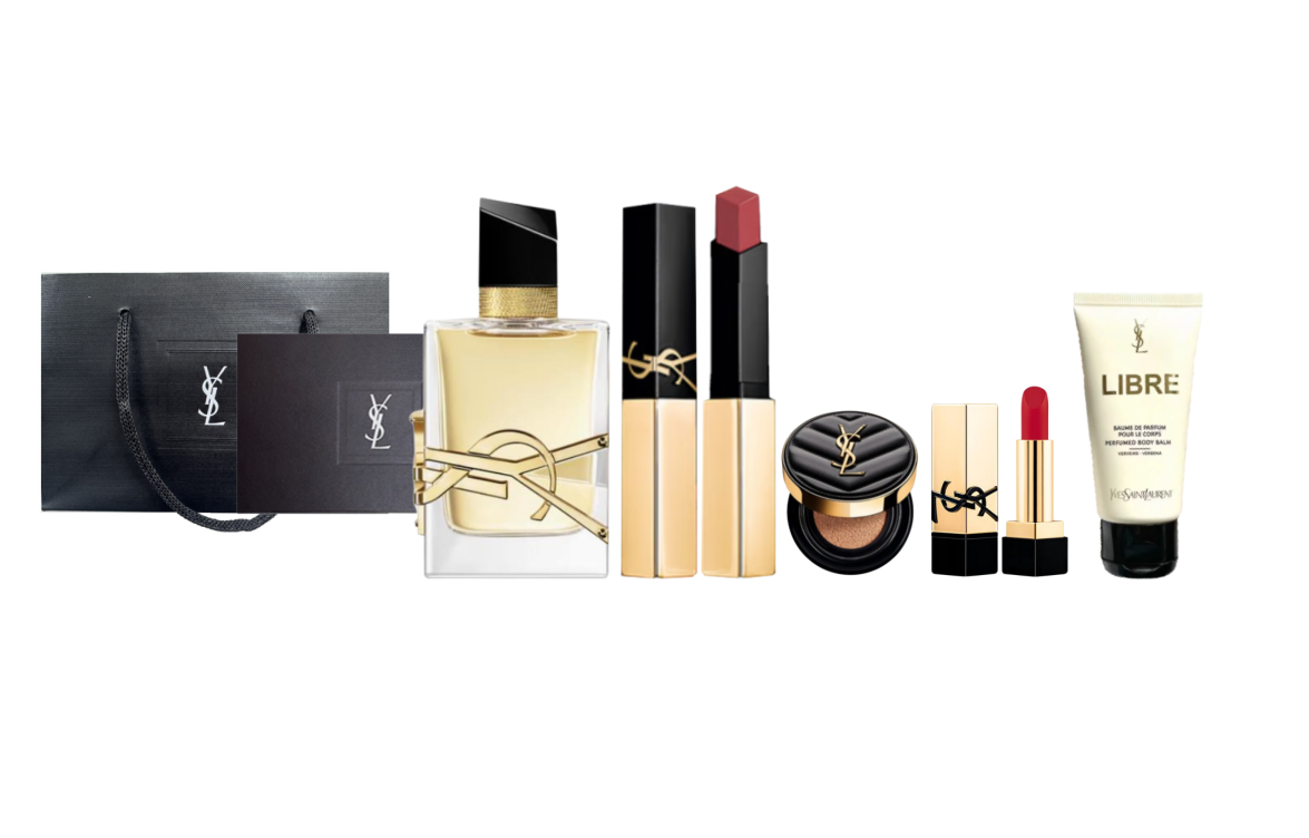 Saint Laurent Freedom Water Gold Bar Perfume Sets Eau De Parfum Edp Lavender Orange Fougere