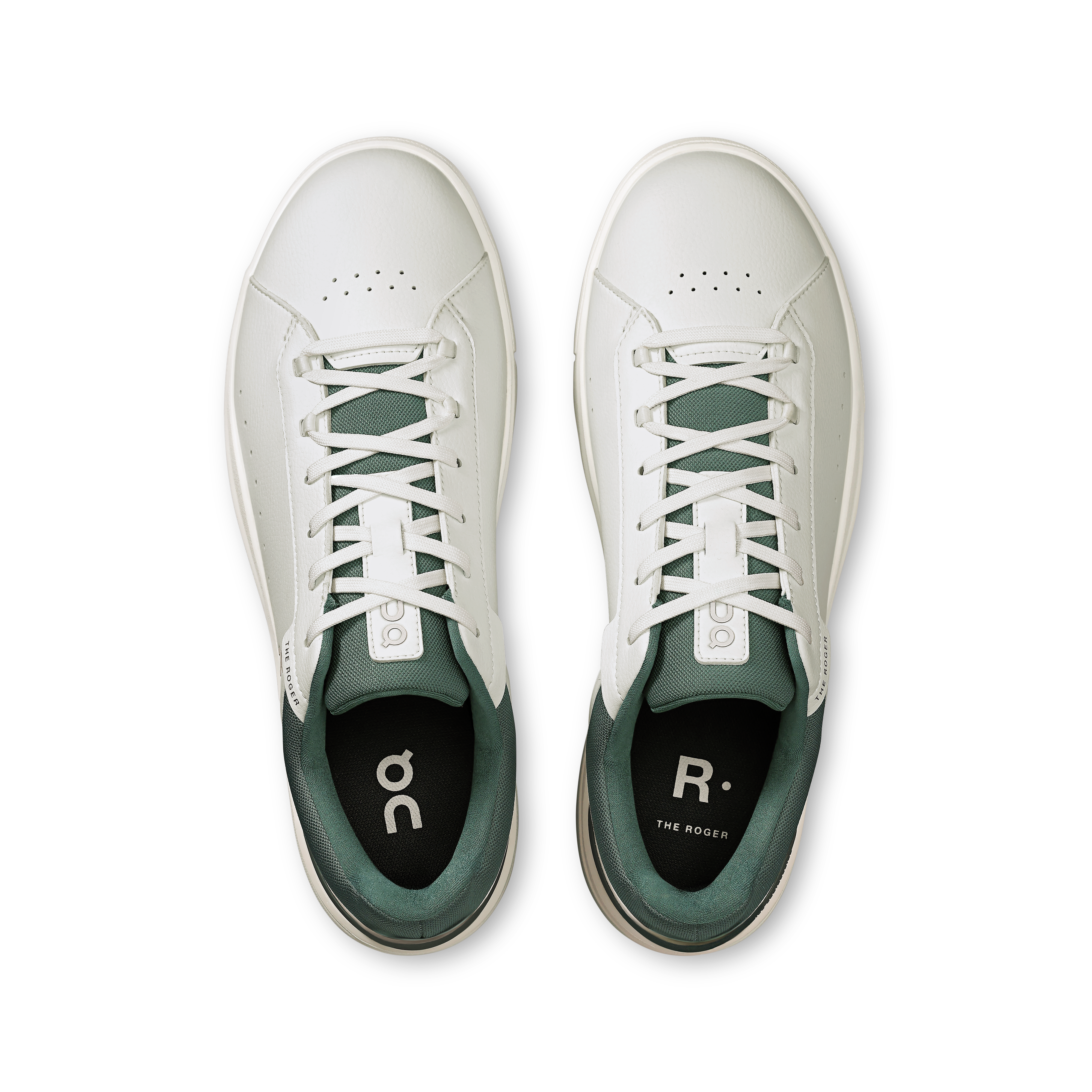 On The Roger Advantage White Olive
