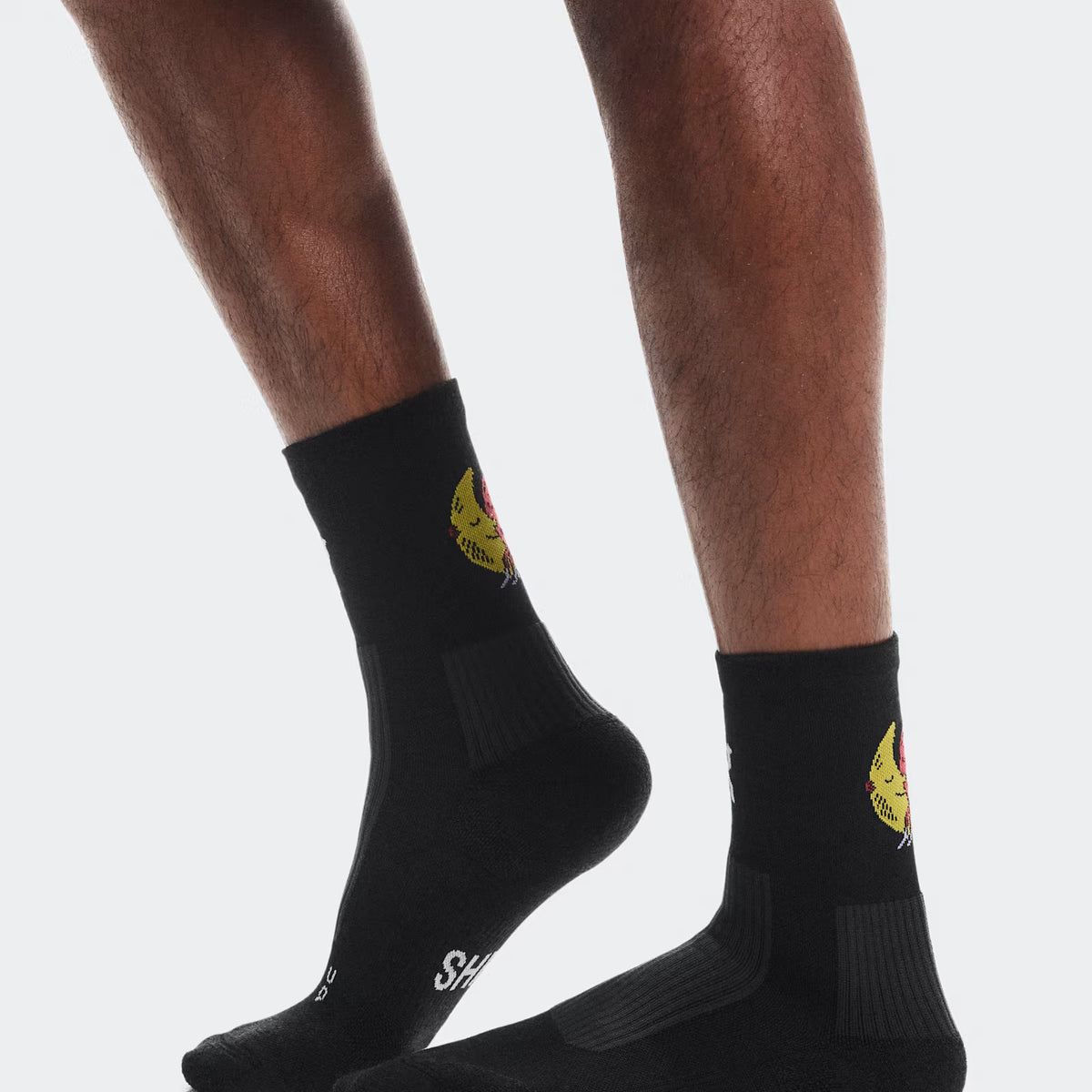 On Merino Sock Shf Black