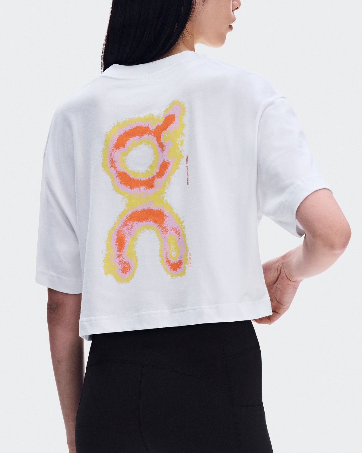 On Club Boxy-T Glow White (Women'S)