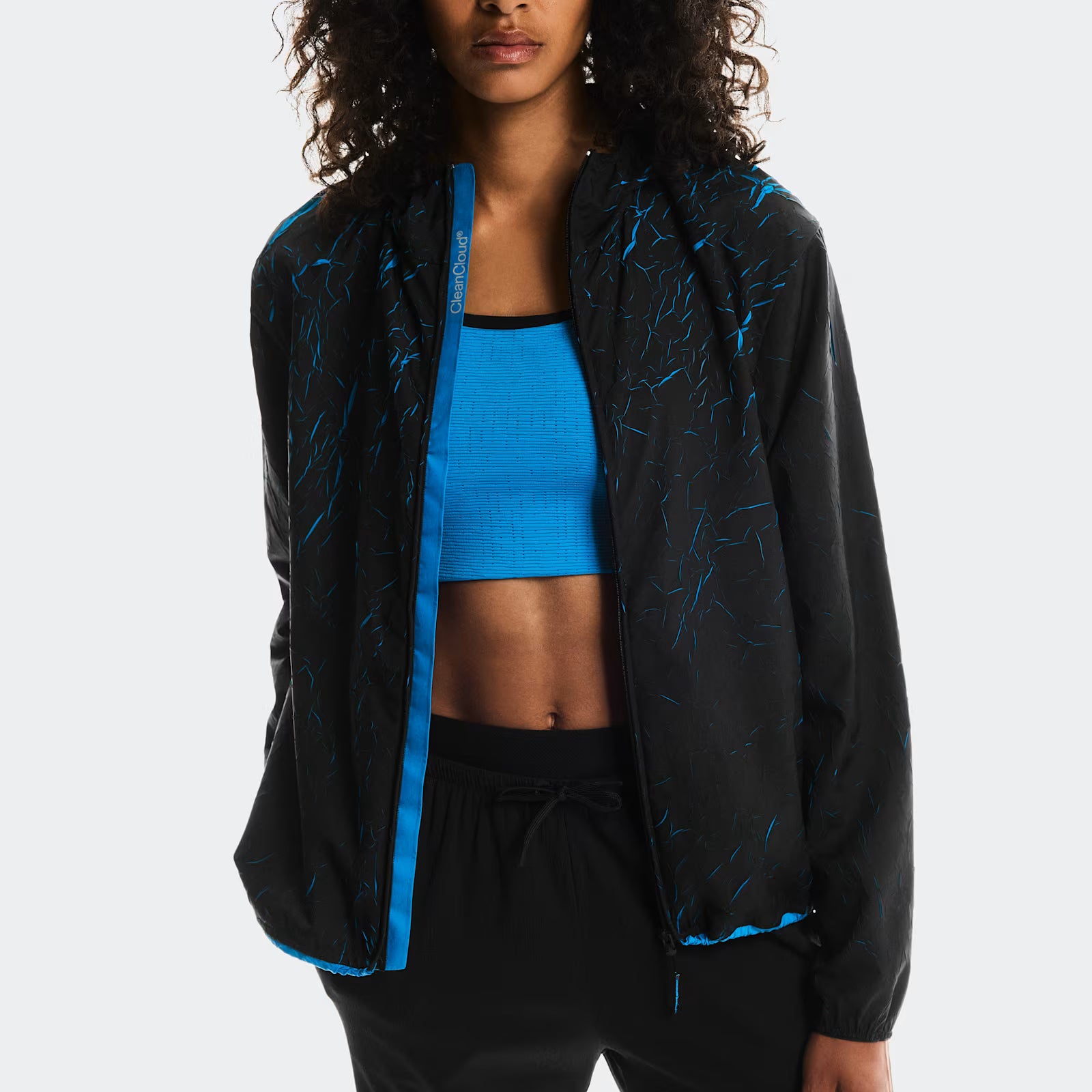 On Pace Run Jacket Malibu | Black (Women'S)