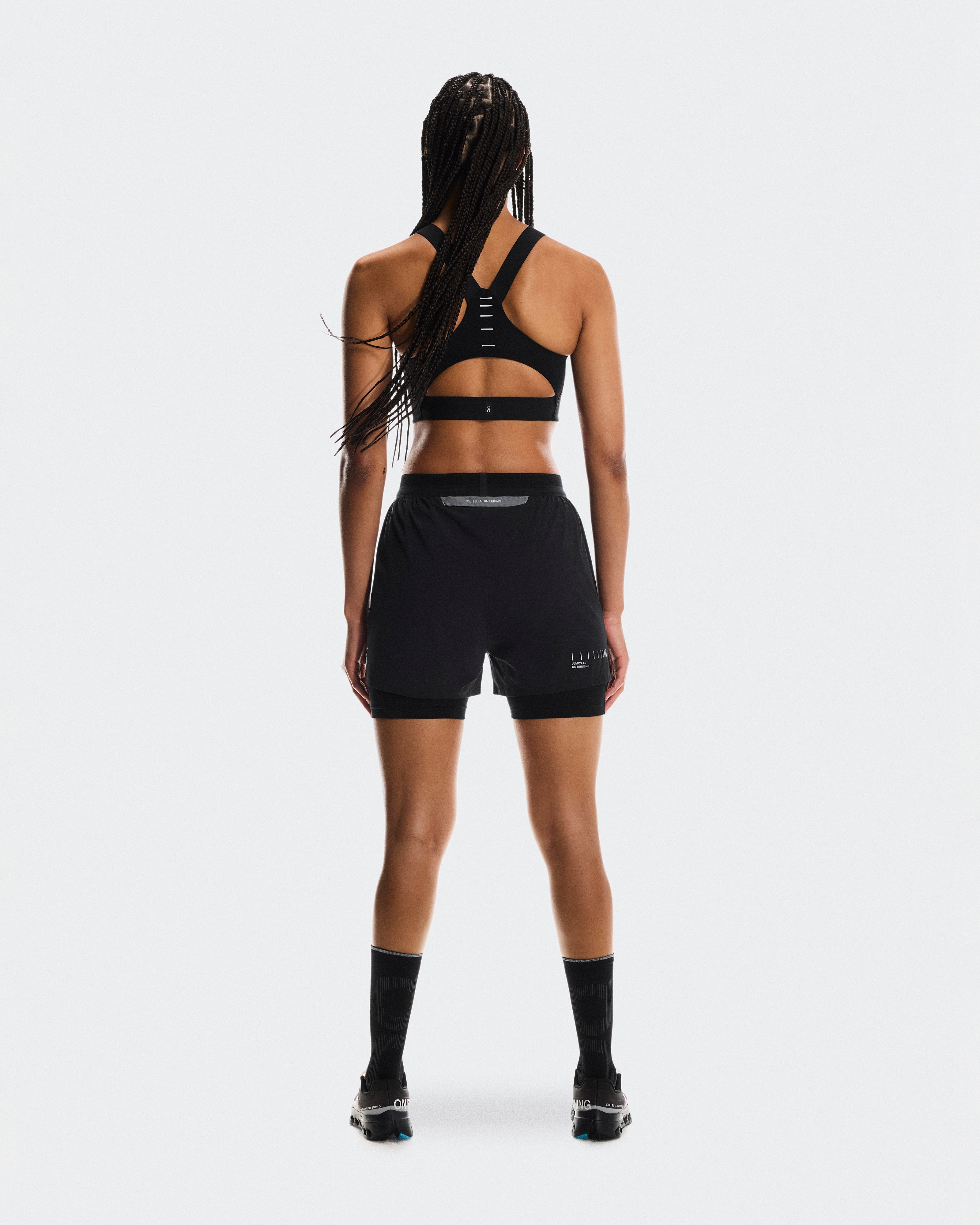 On Performance Shorts Lumos Eclipse | Black (Women'S)