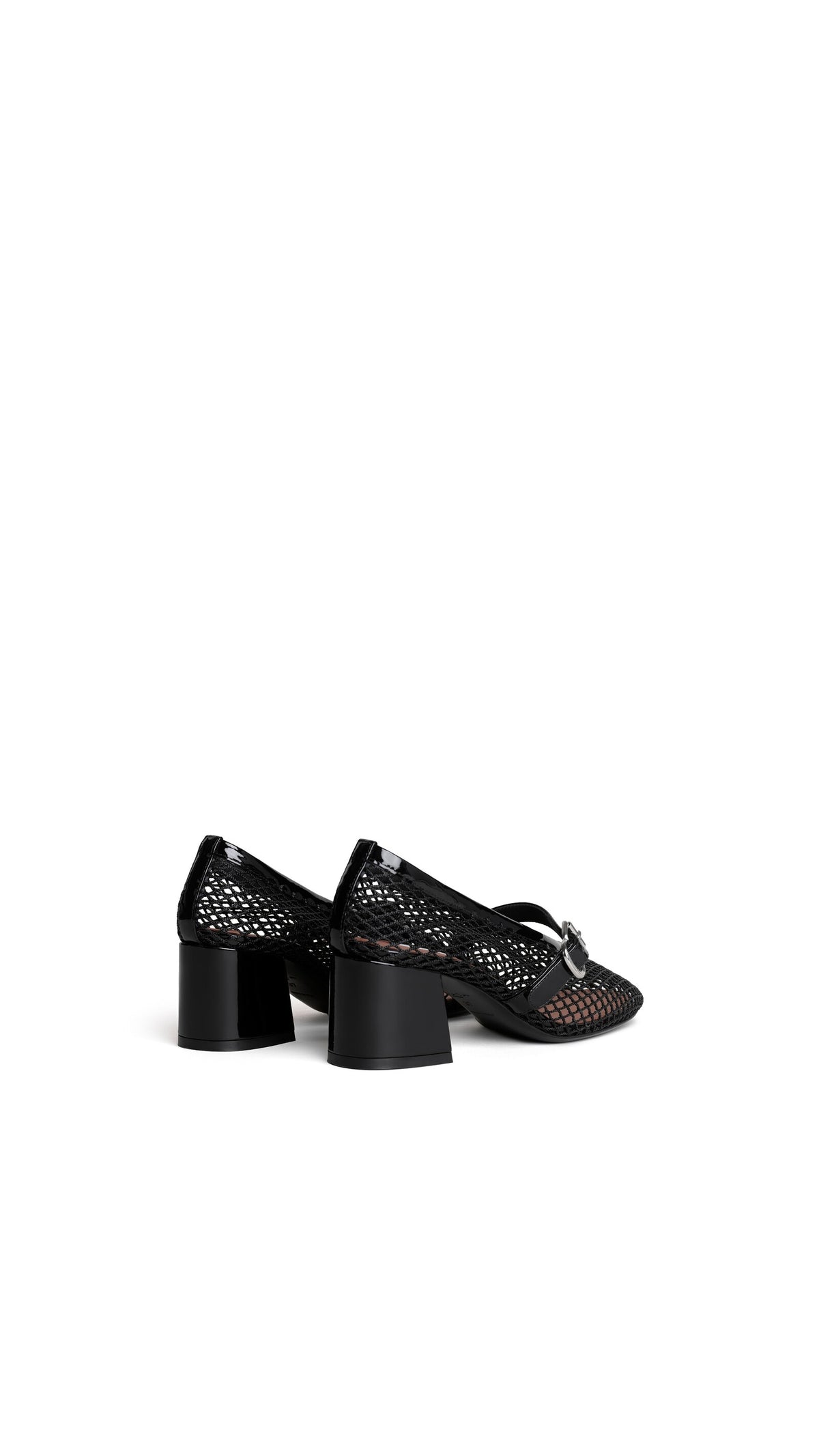 Alaïa Mary Janes 55 In Fishnet