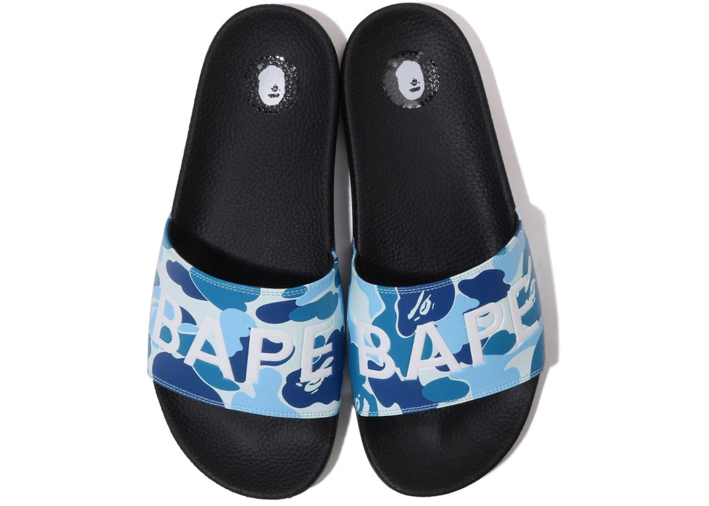 A Bathing Ape Abc Camo Slide Blue (2023)