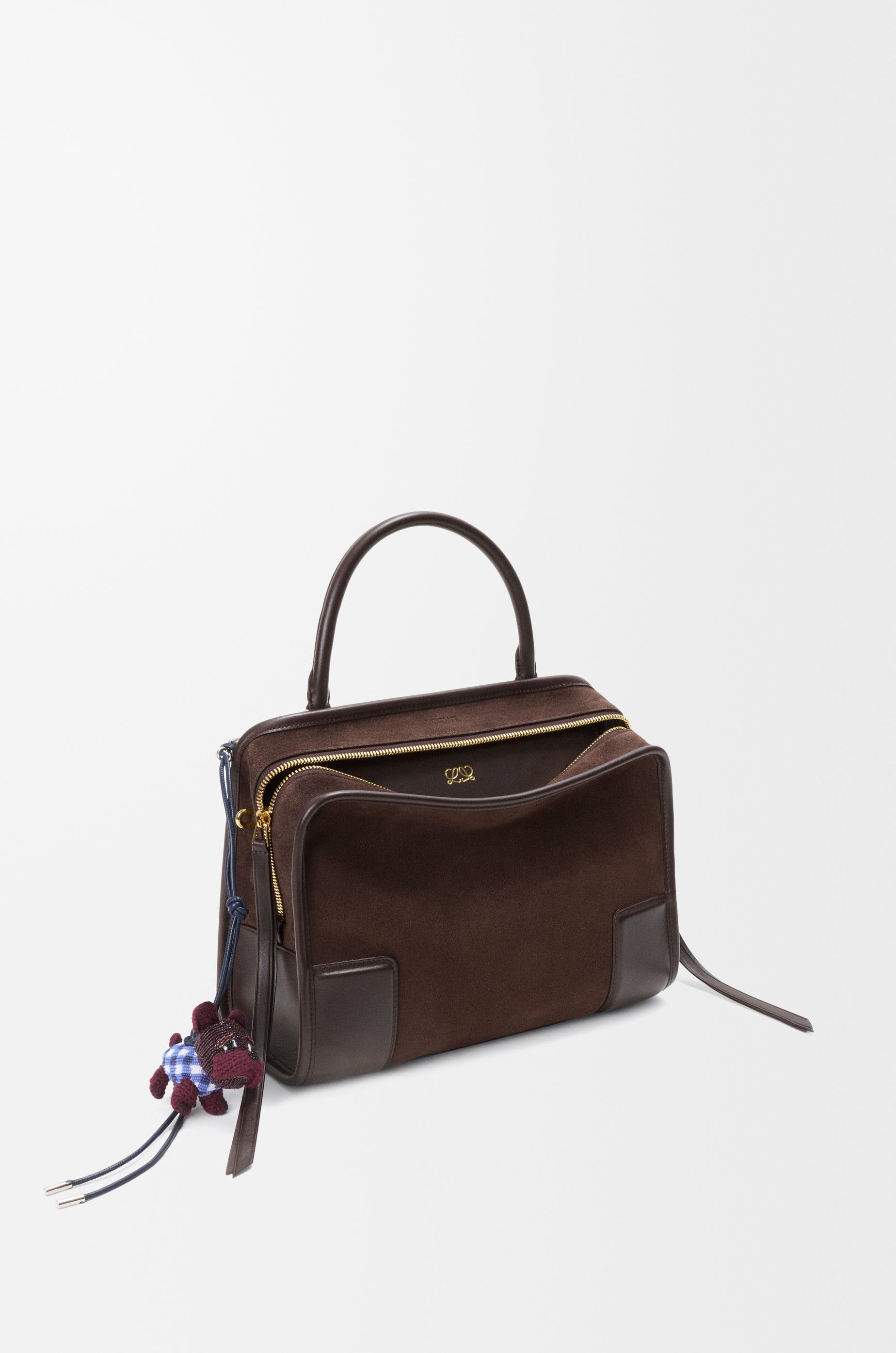 Loewe Medium Amazona 180 bag in suede