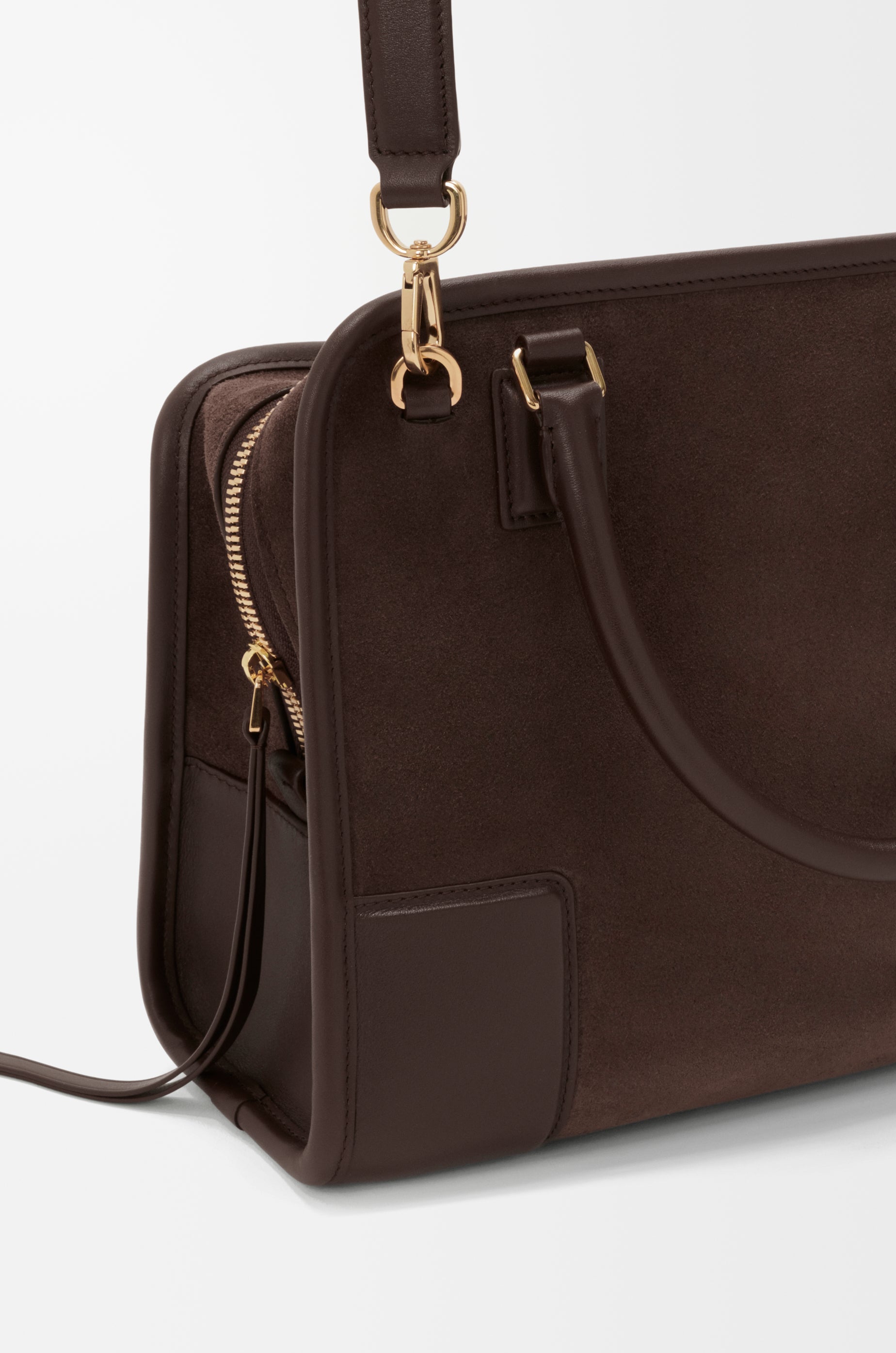 Loewe Medium Amazona 180 bag in suede