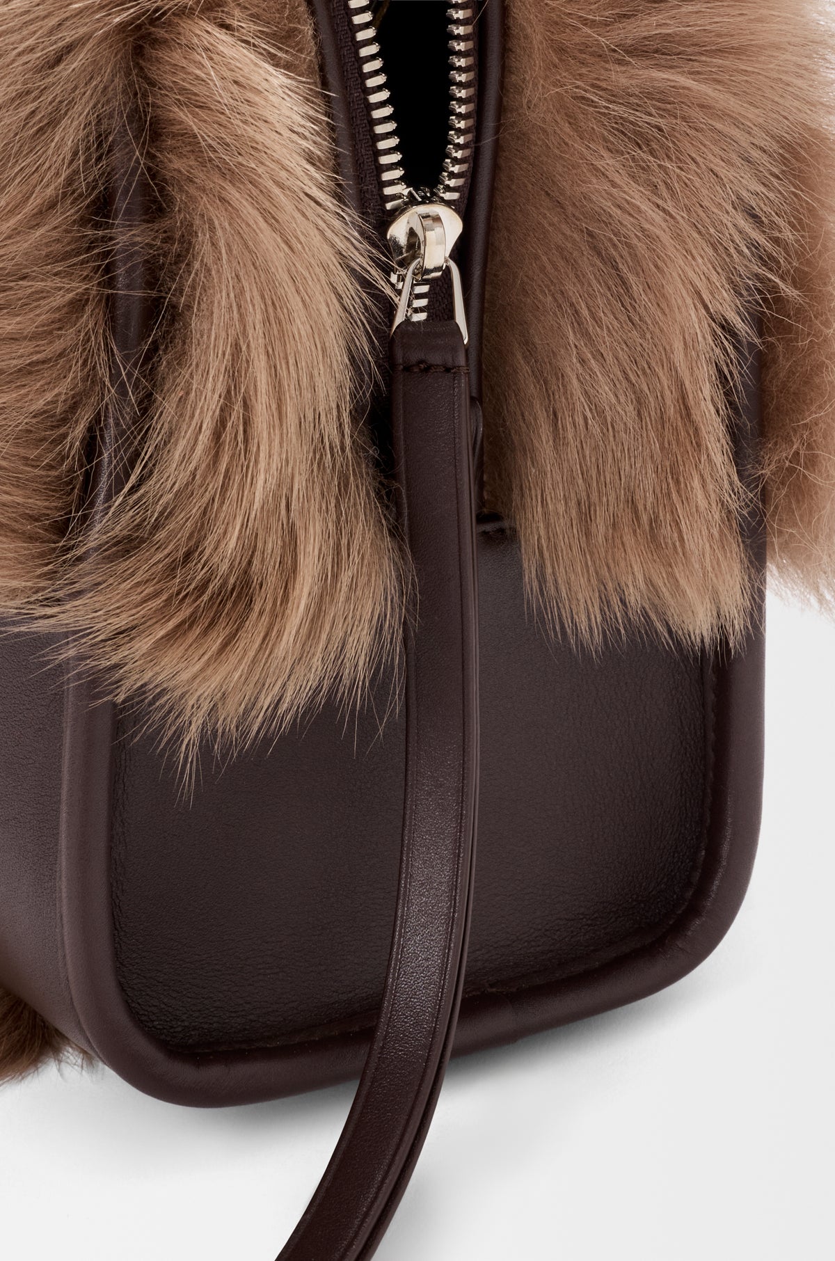 Loewe Medium Amazona 180 bag in soft calfskin and shearling