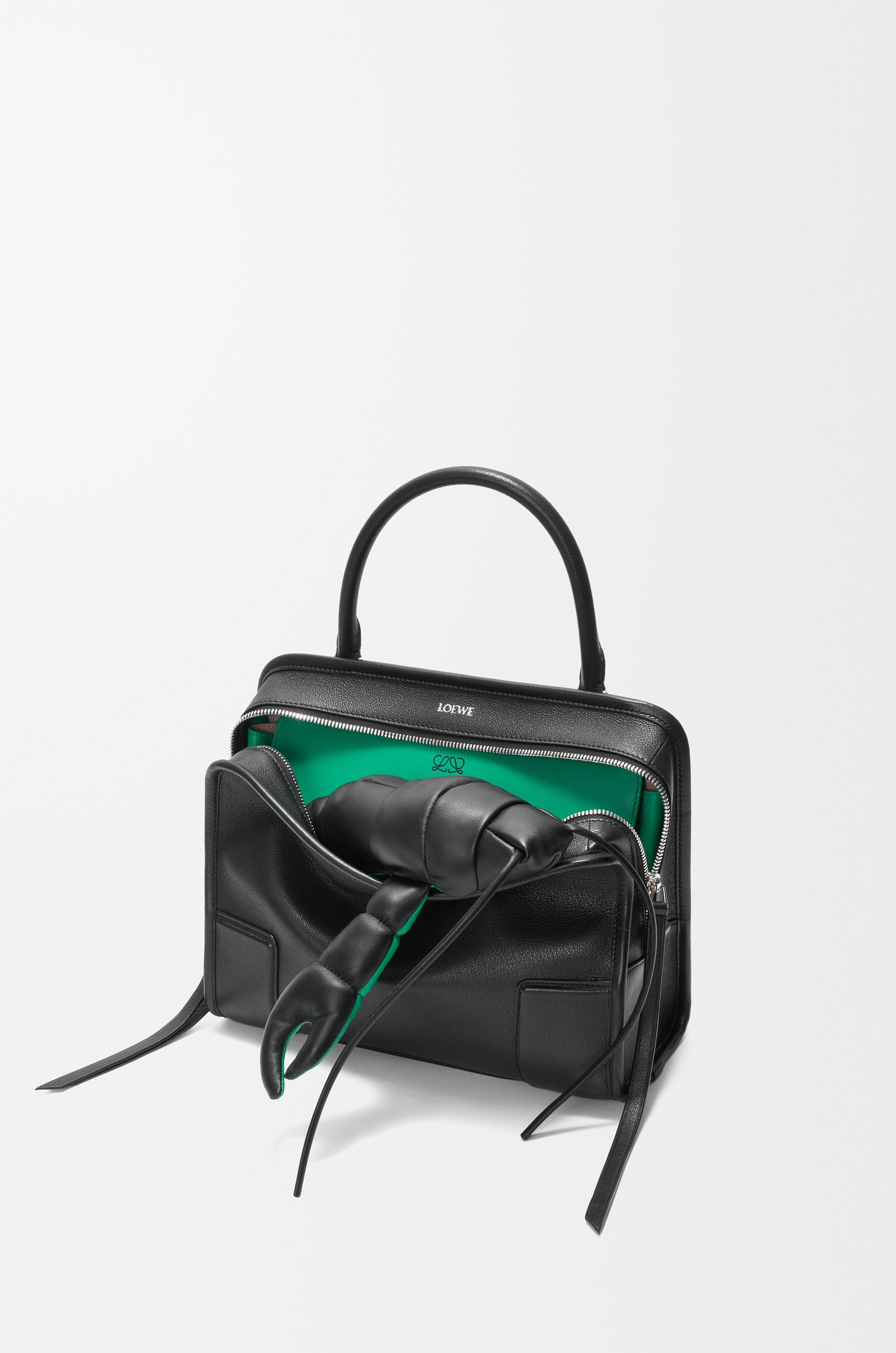 Loewe Medium Amazona 180 Lazy Crab bag in buffalino leather