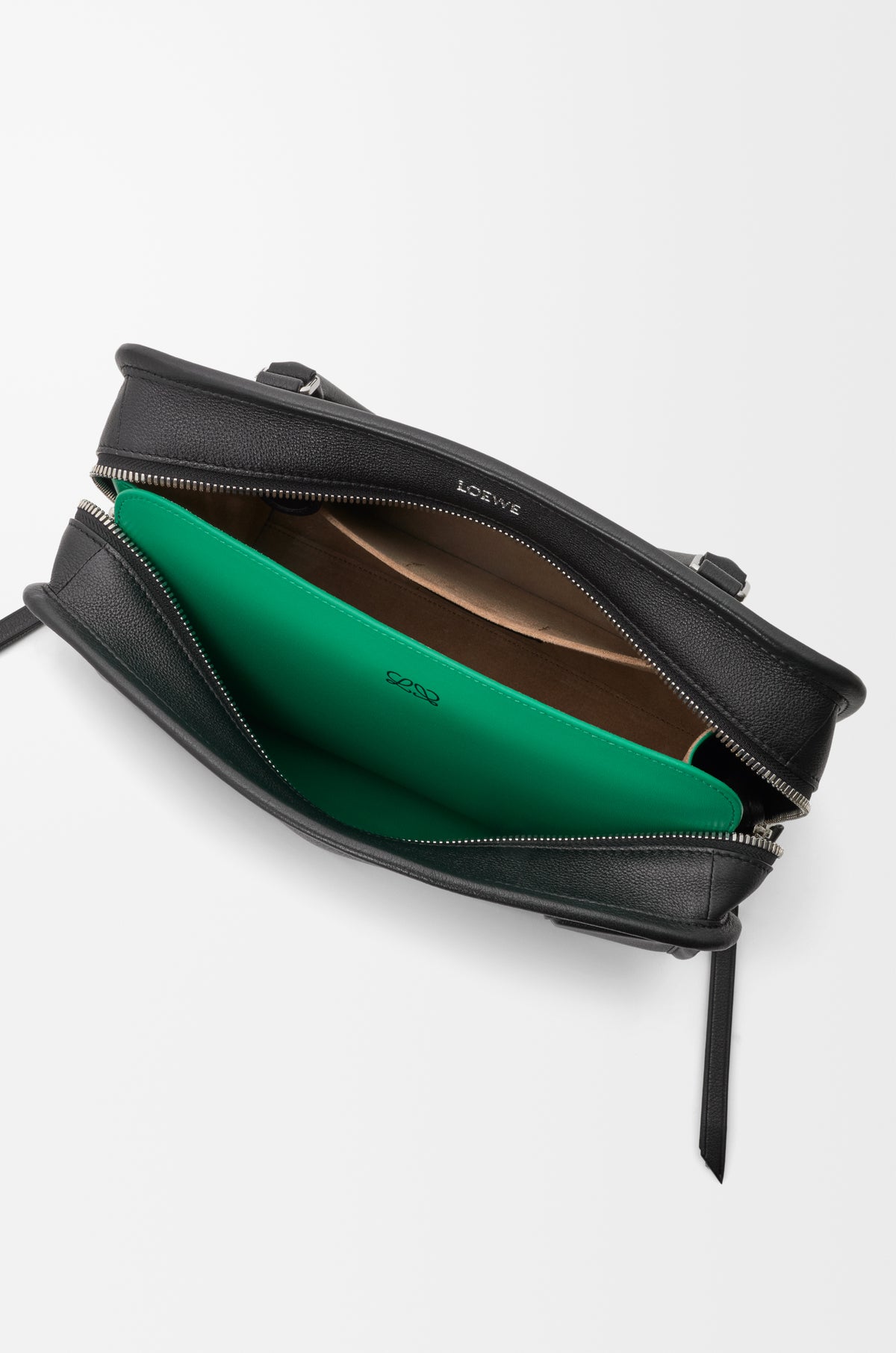 Loewe Medium Amazona 180 Lazy Crab bag in buffalino leather