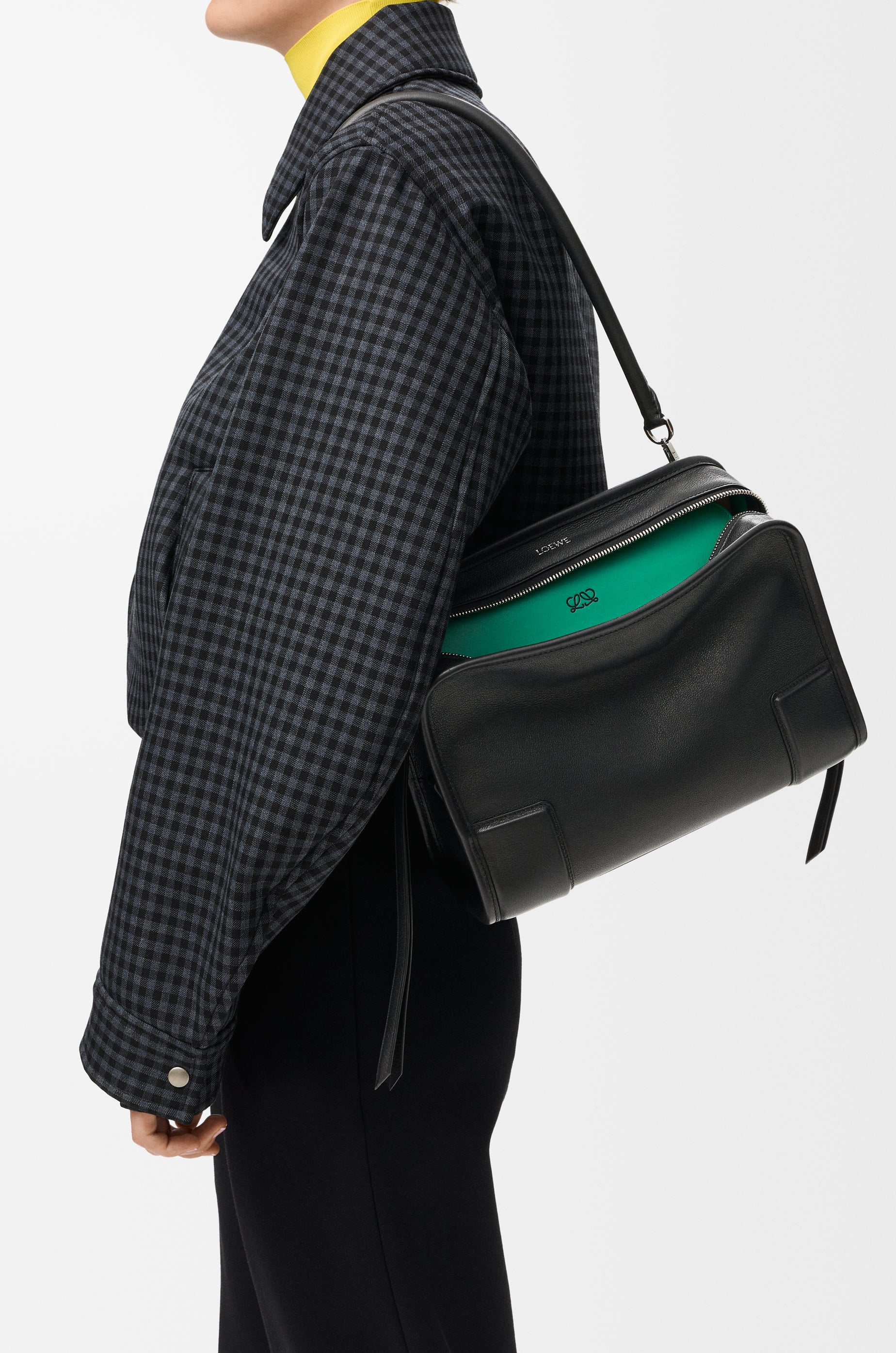Loewe Medium Amazona 180 Lazy Crab bag in buffalino leather