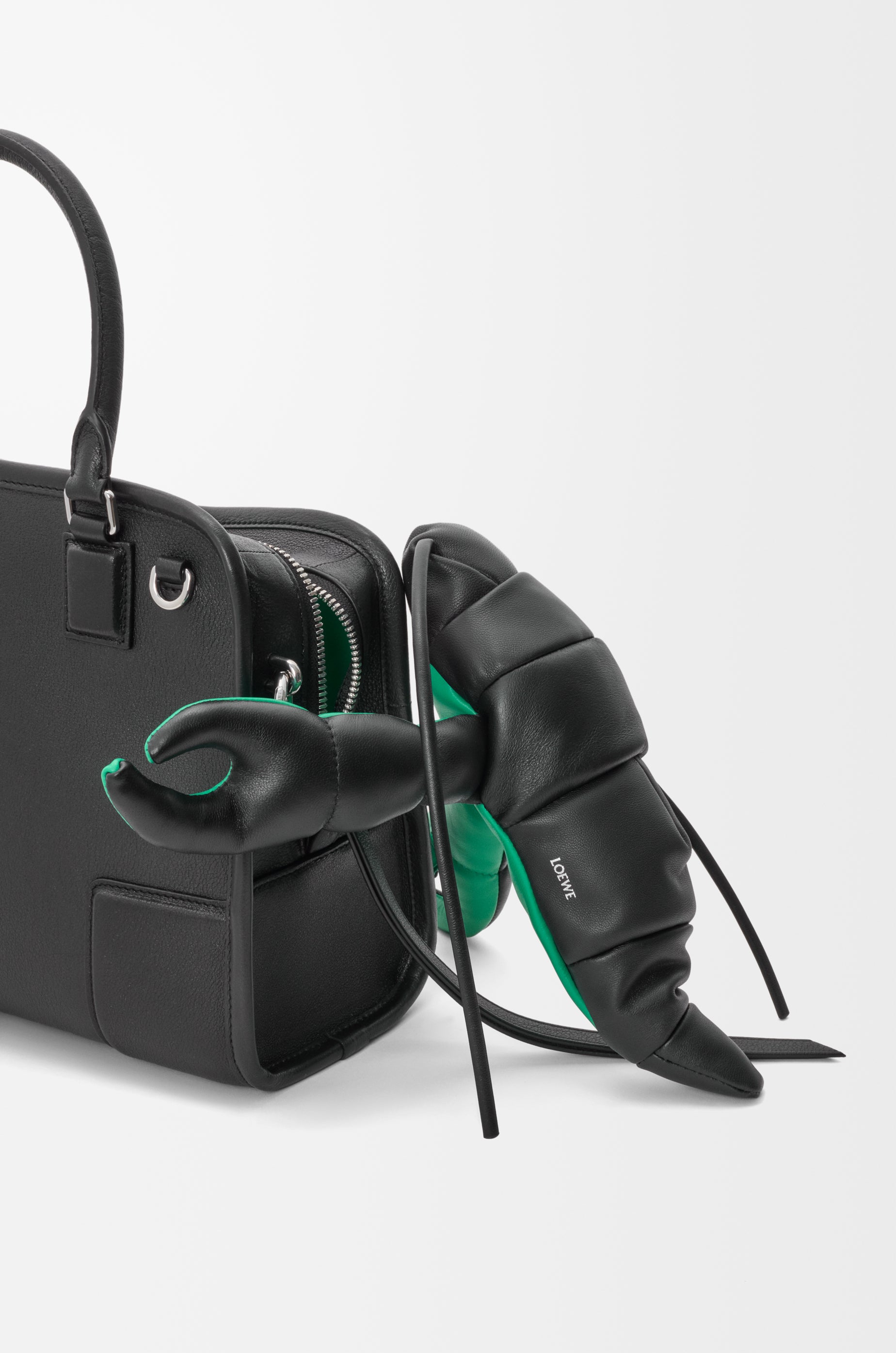 Loewe Medium Amazona 180 Lazy Crab bag in buffalino leather