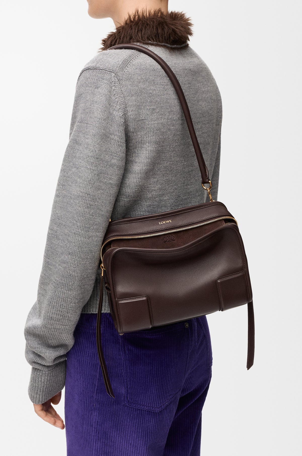 Loewe Small Amazona 180 bag in soft calfskin