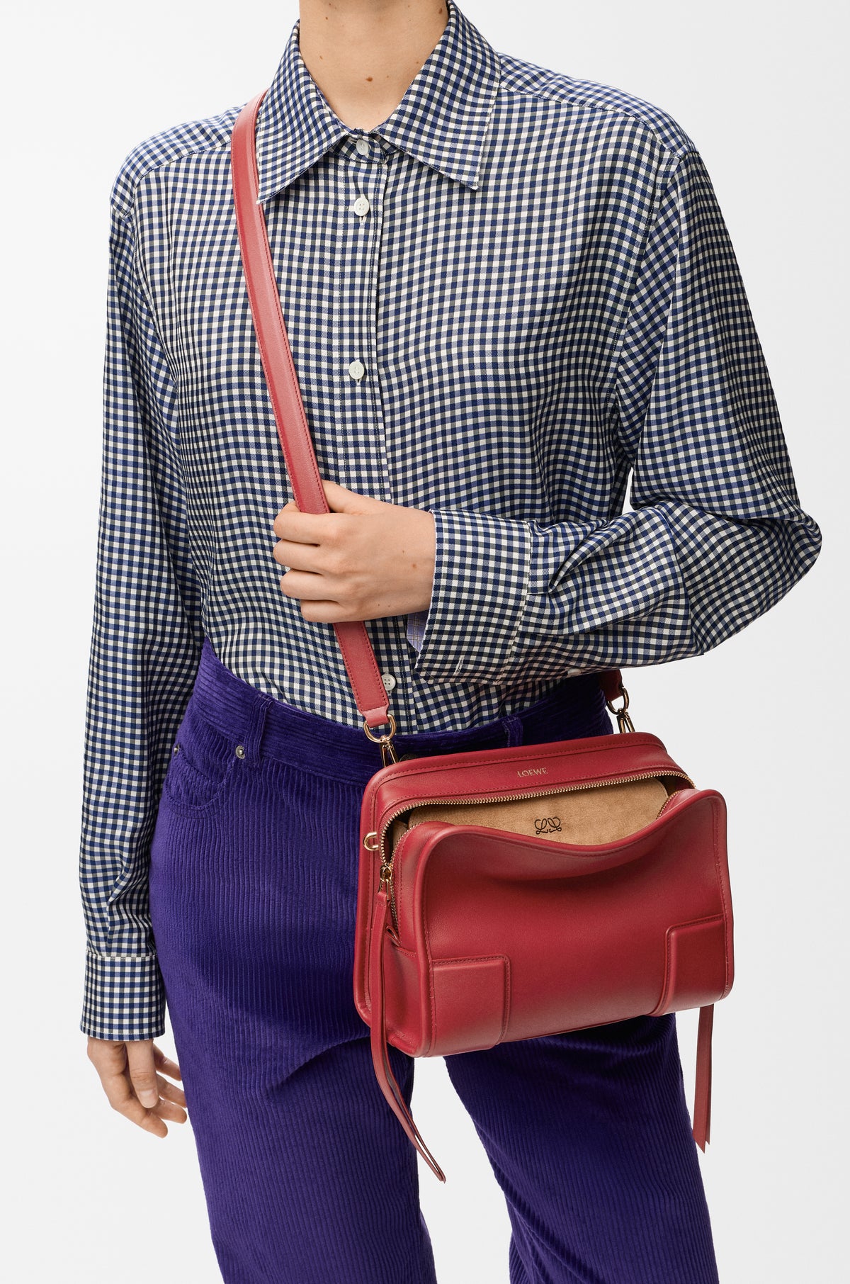 Loewe Small Amazona 180 bag in soft calfskin