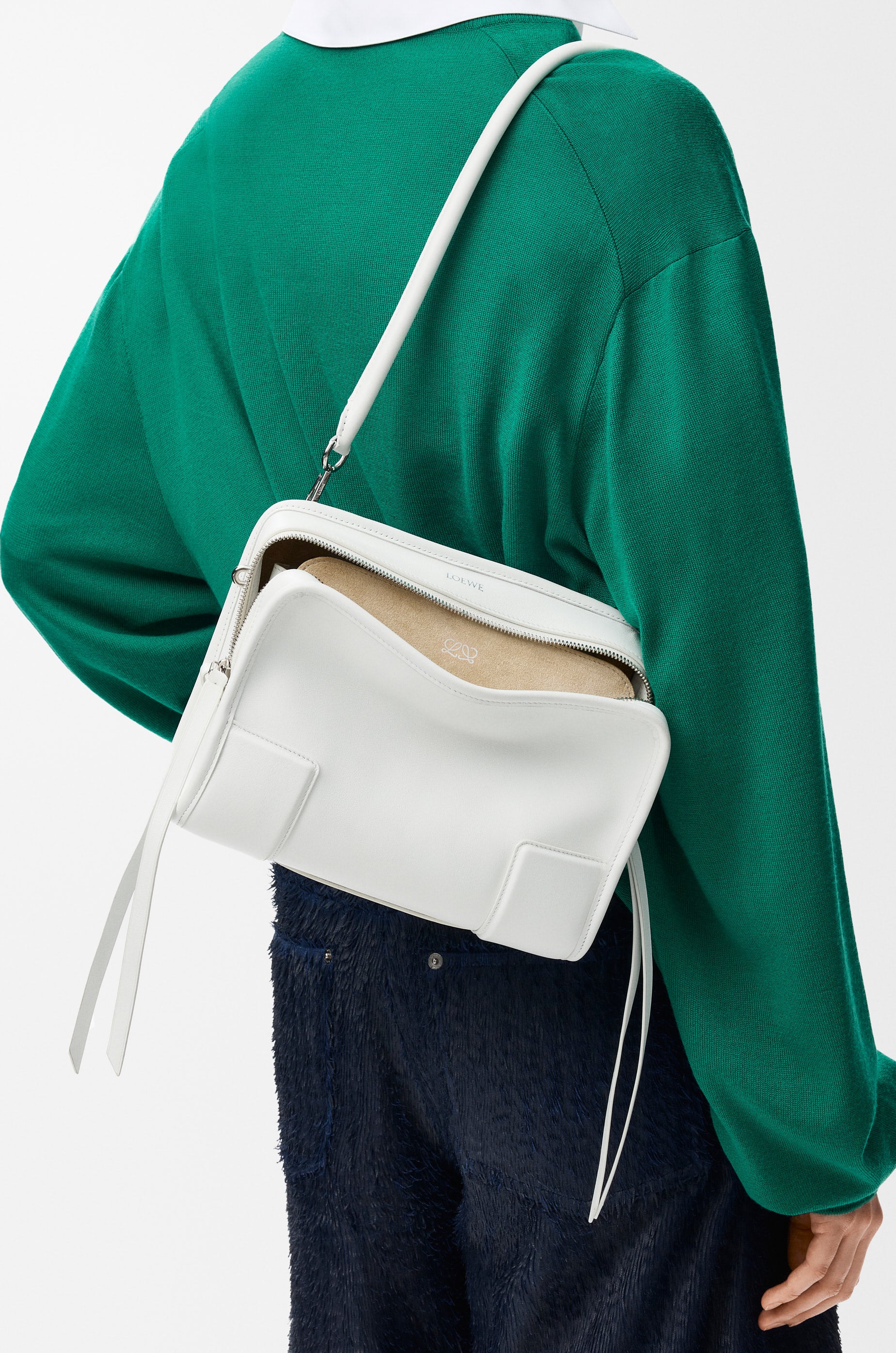 Loewe Small Amazona 180 bag in soft calfskin