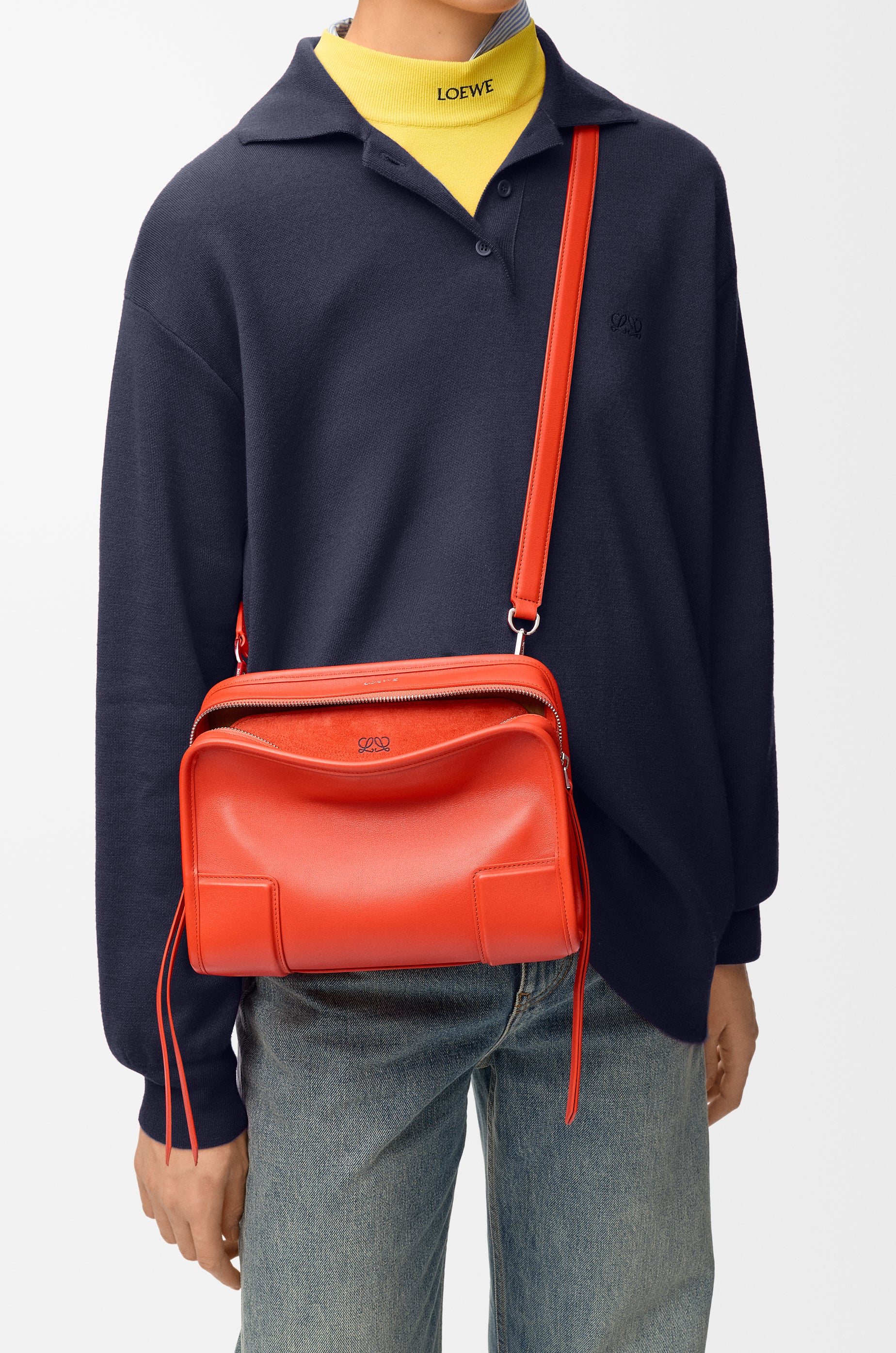 Loewe Small Amazona 180 bag in soft calfskin