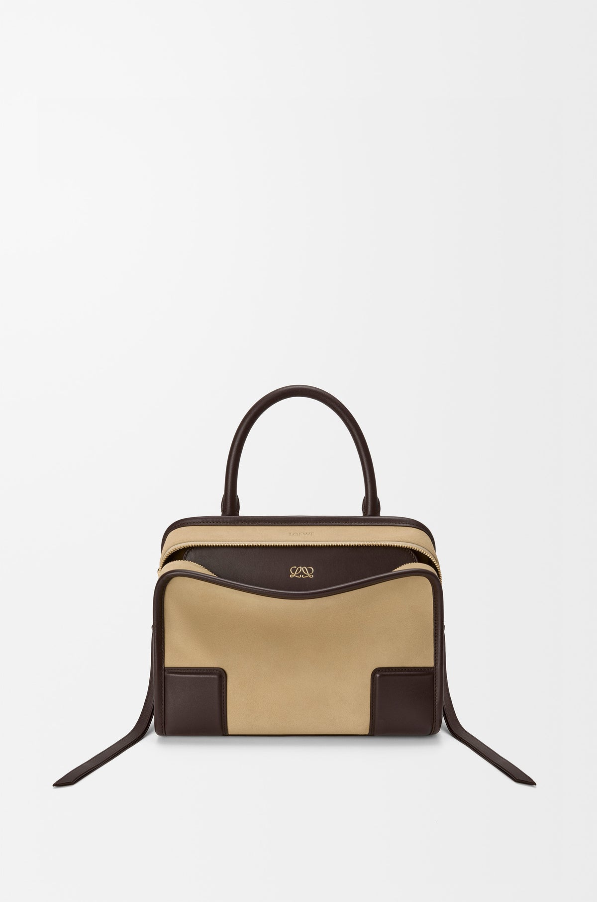 Loewe Small Amazona 180 bag in suede