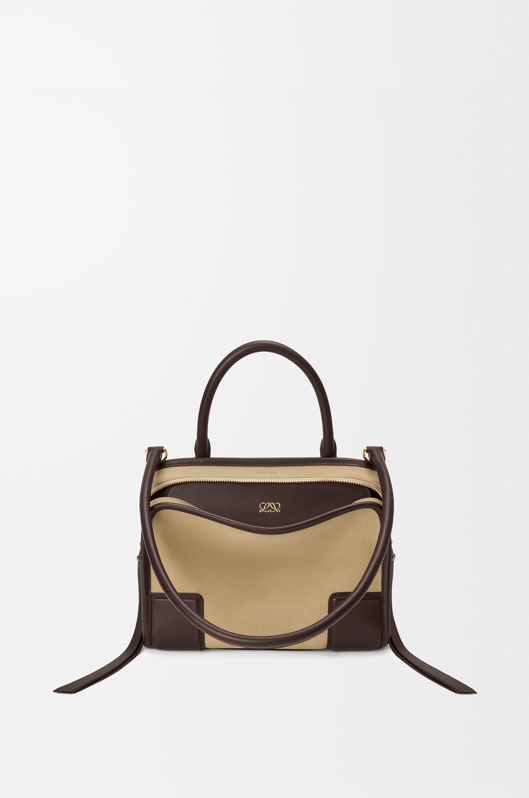 Loewe Small Amazona 180 bag in suede