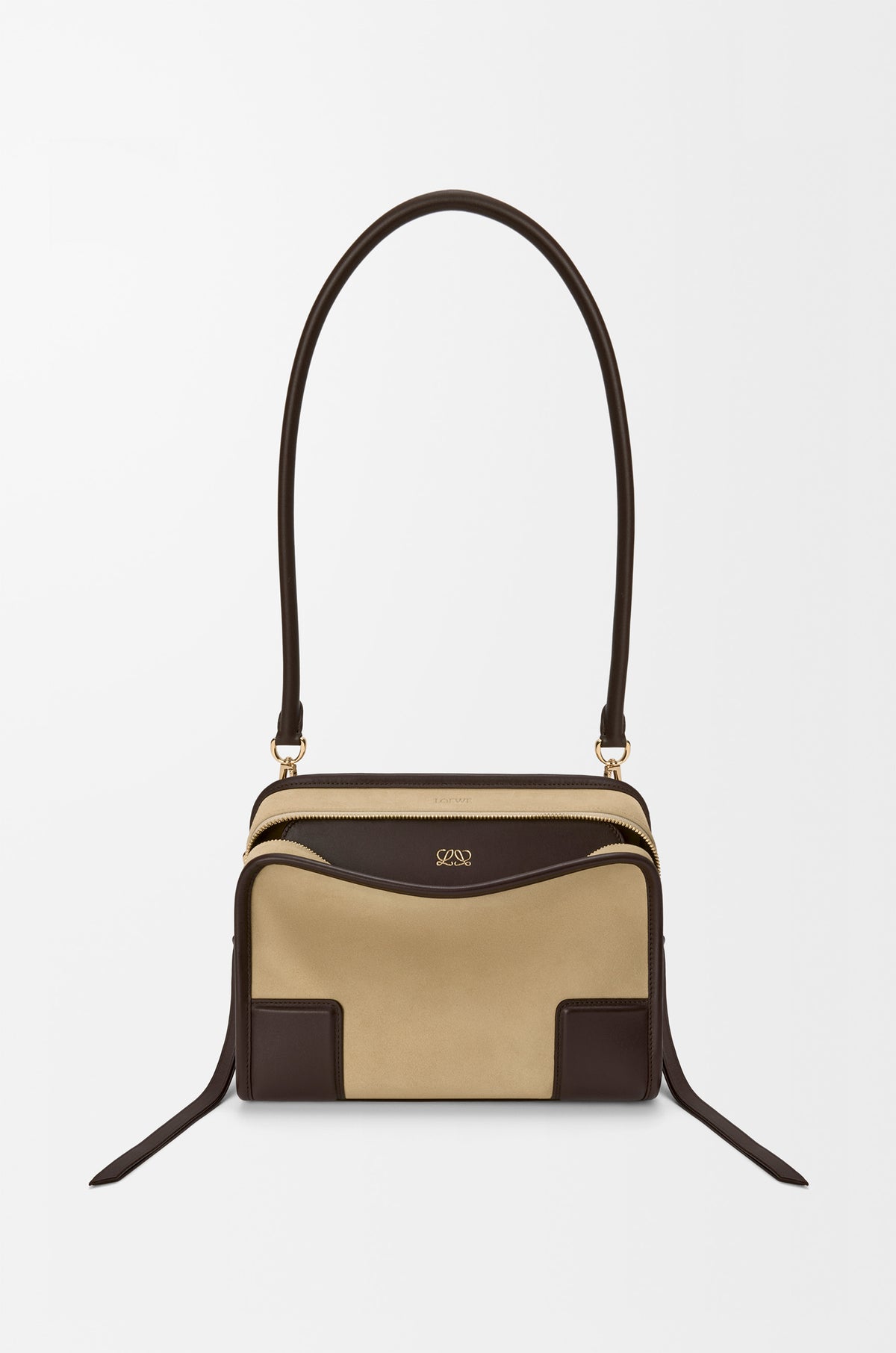 Loewe Small Amazona 180 bag in suede