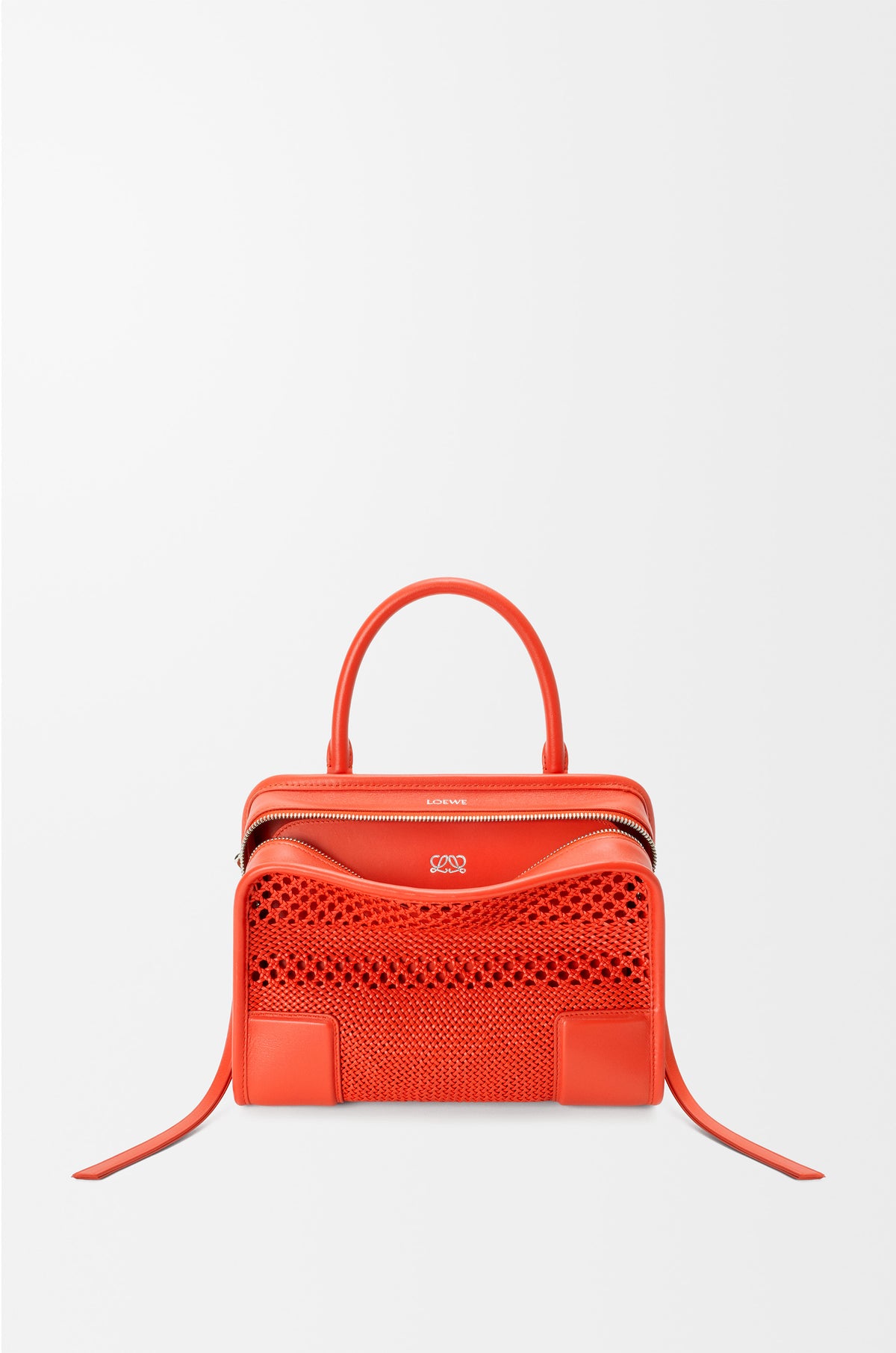 Loewe Small Amazona 180 bag in woven calfskin