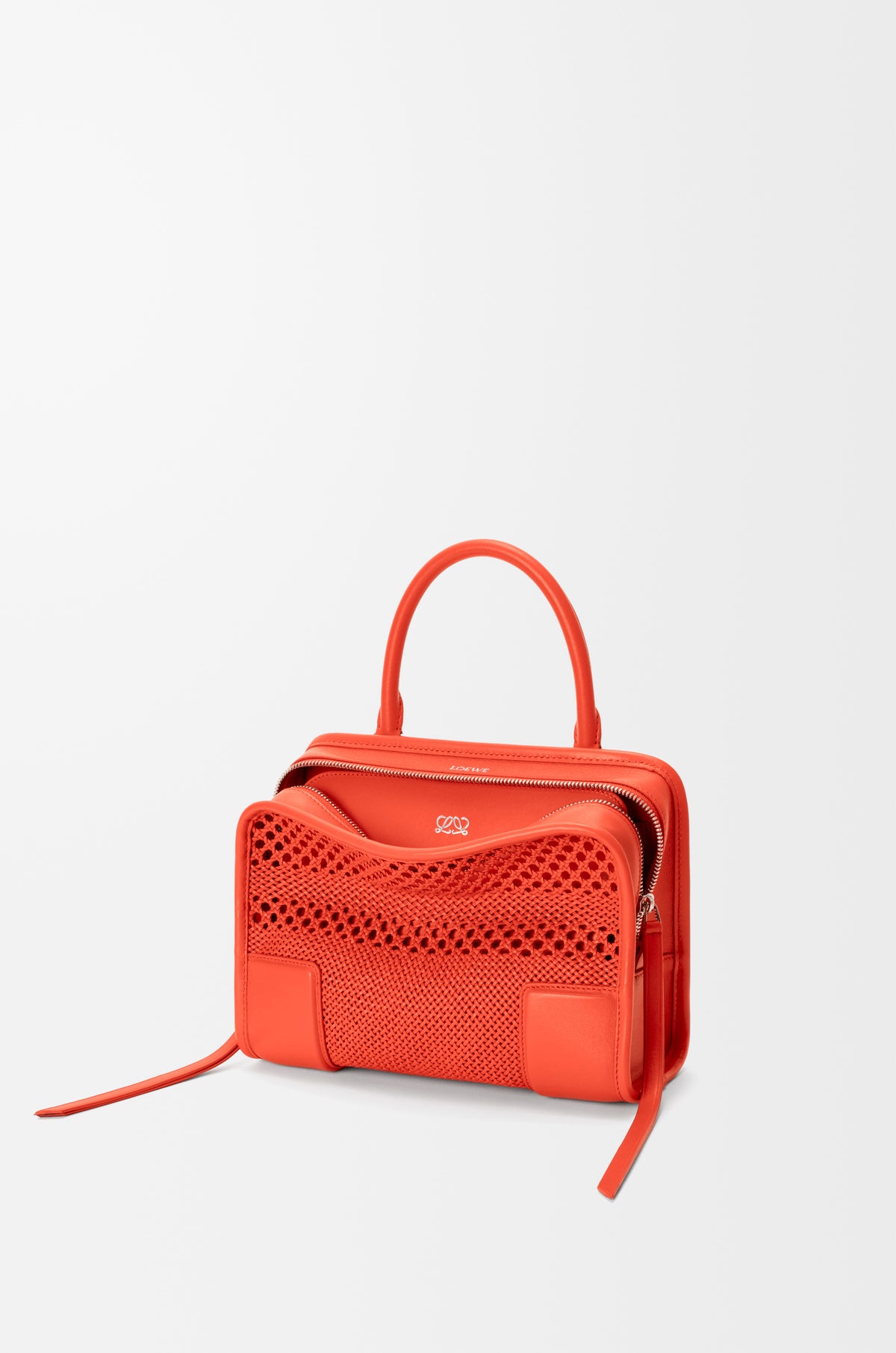 Loewe Small Amazona 180 bag in woven calfskin
