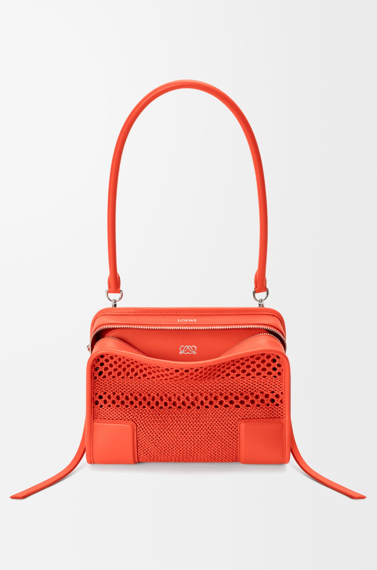 Loewe Small Amazona 180 bag in woven calfskin