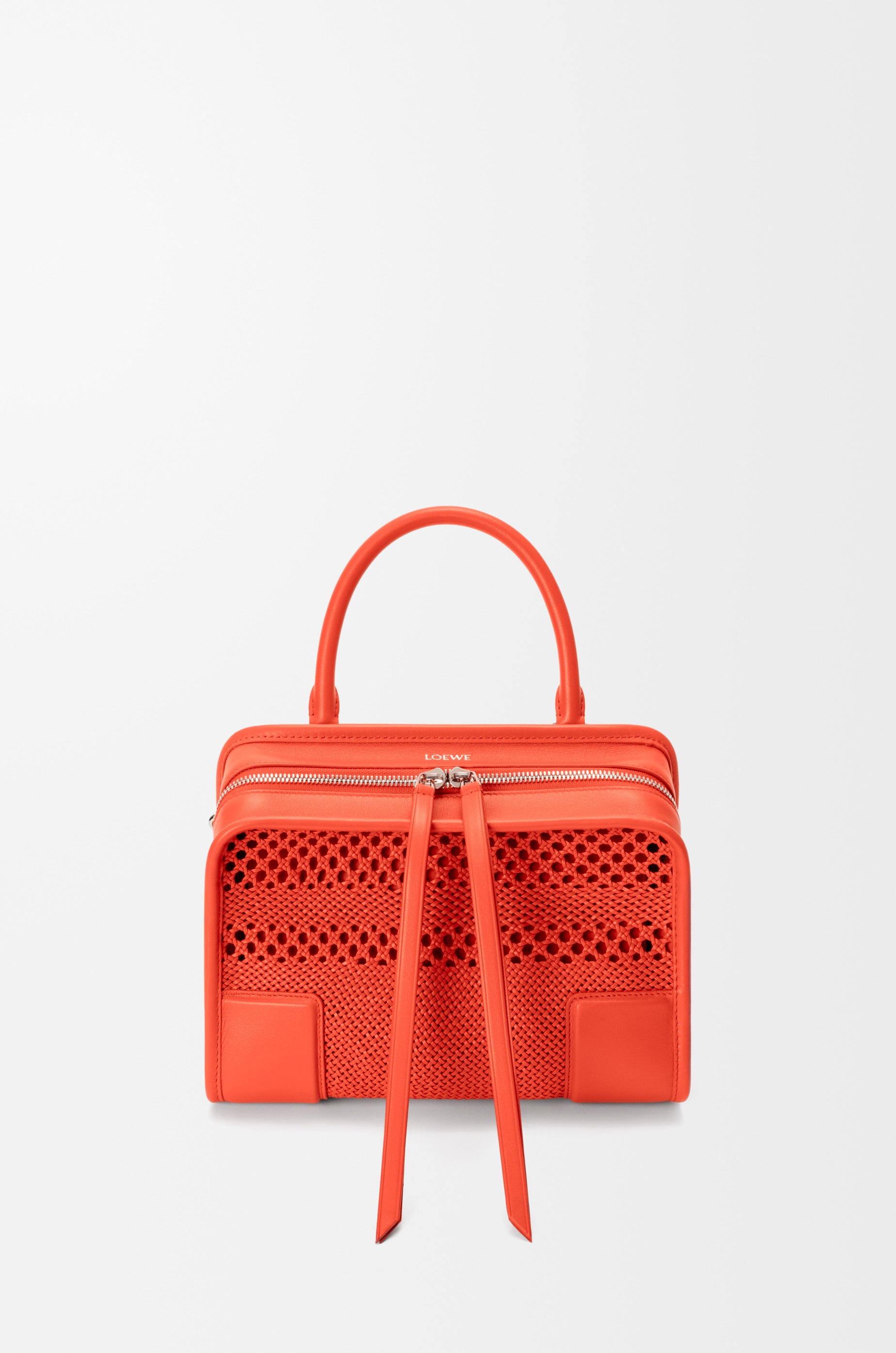 Loewe Small Amazona 180 bag in woven calfskin