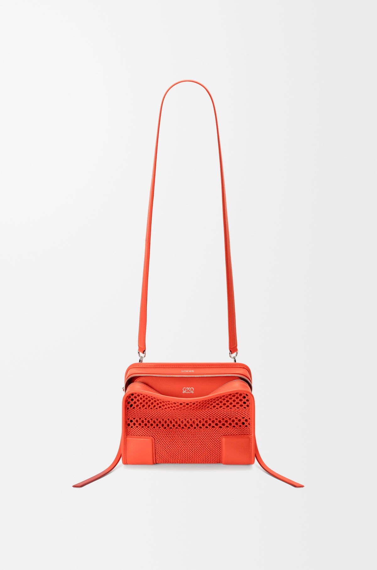 Loewe Small Amazona 180 bag in woven calfskin