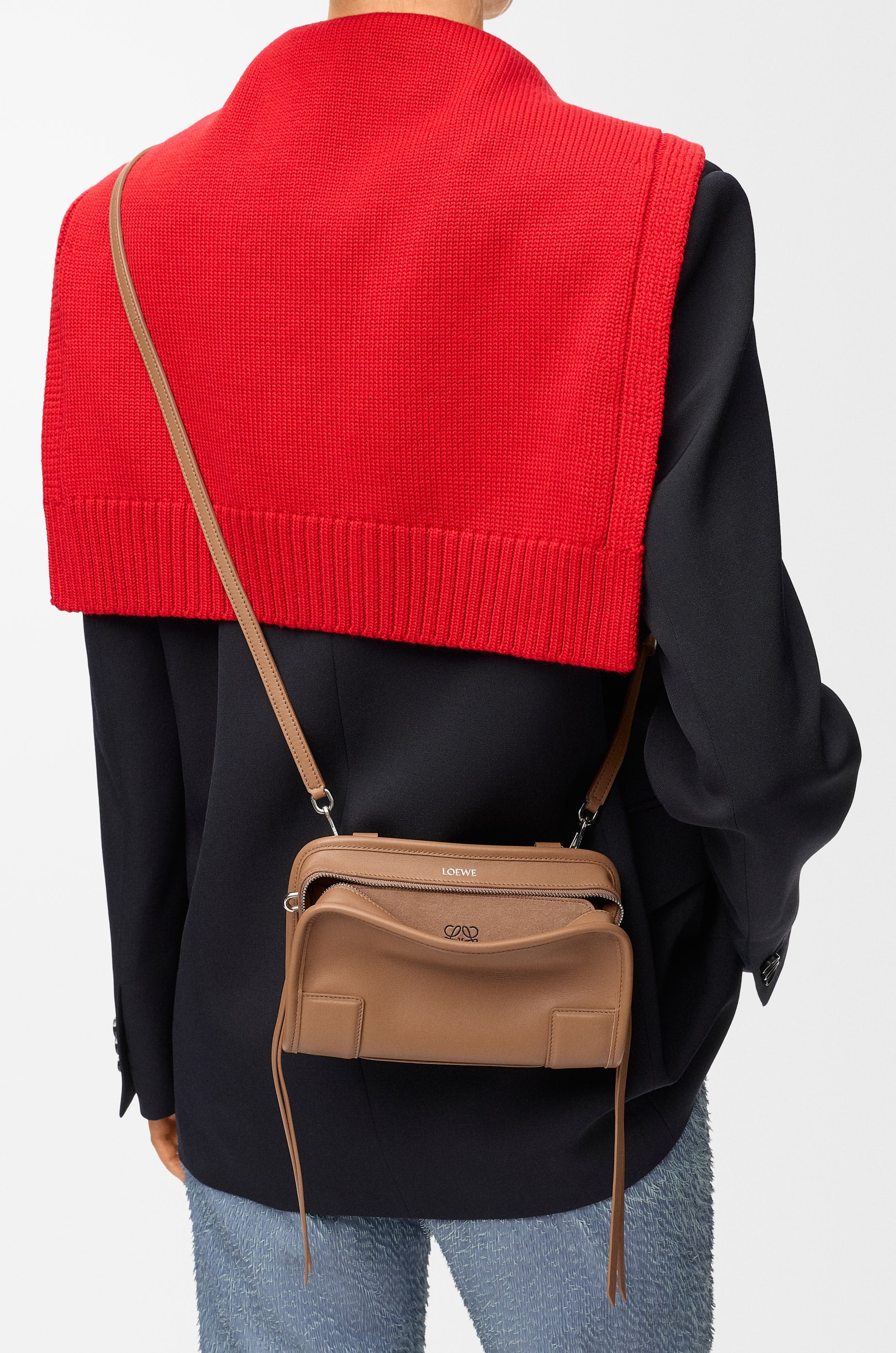 Loewe Mini Amazona 180 bag in soft calfskin