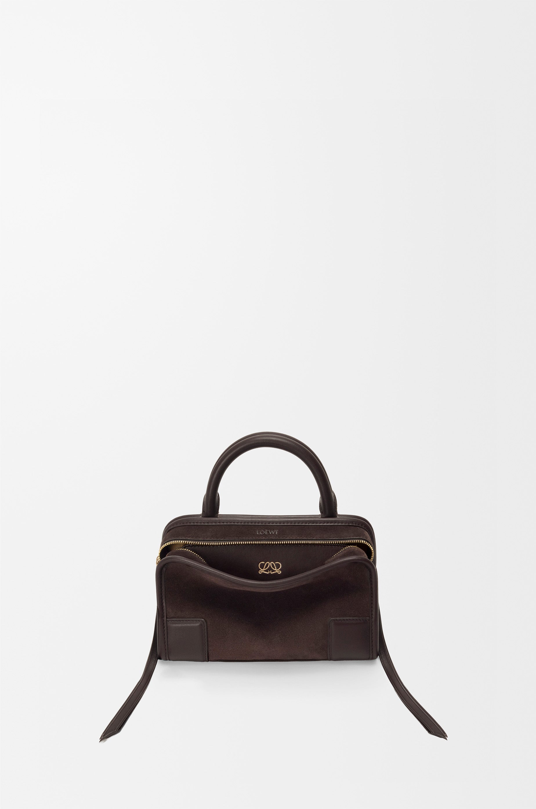 Loewe Mini Amazona 180 bag in suede